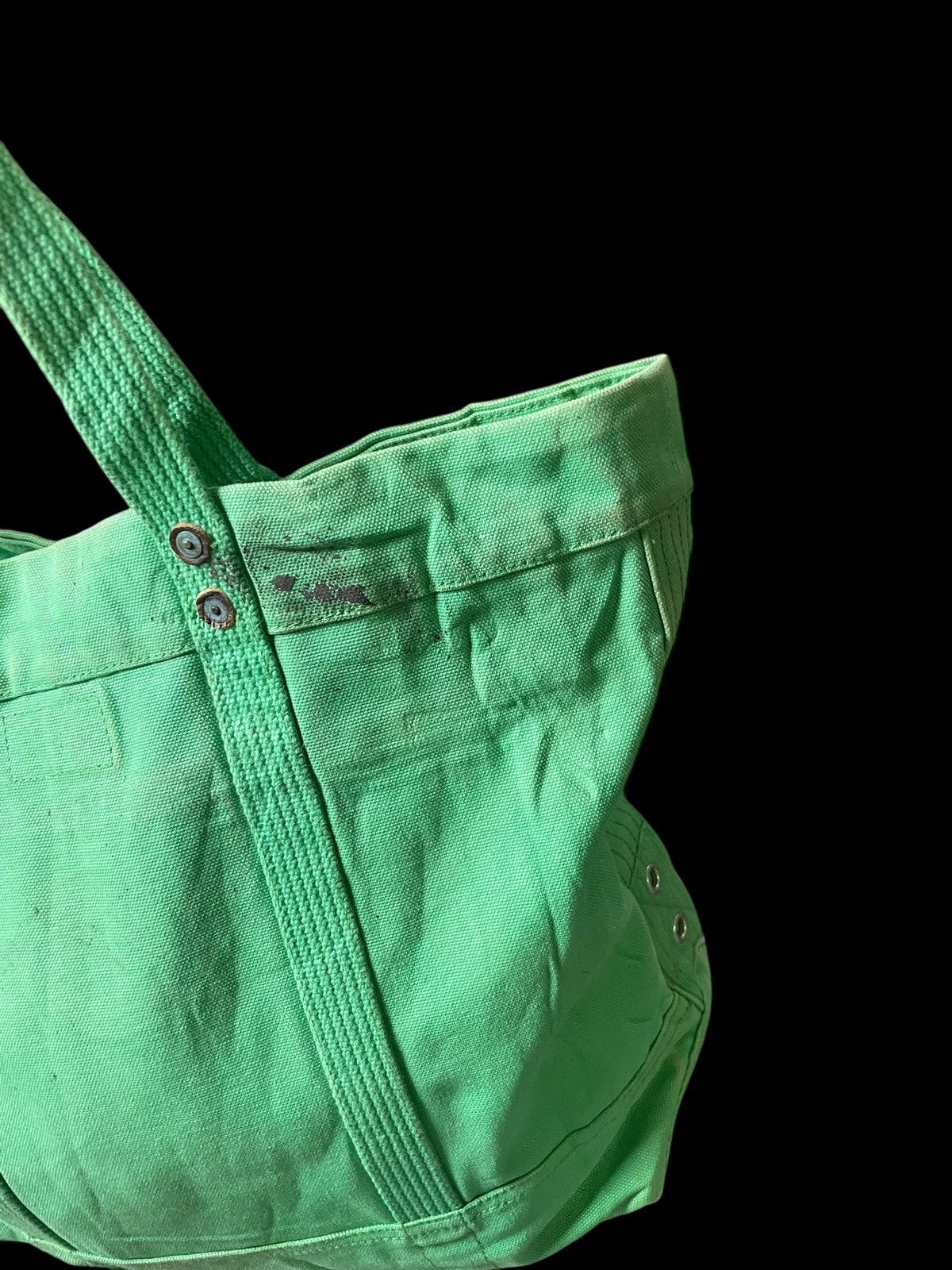 Japanese Brand POLO Ralph Lauren Canvas Tote Bag (79) Size ONE SIZE - 6 Thumbnail