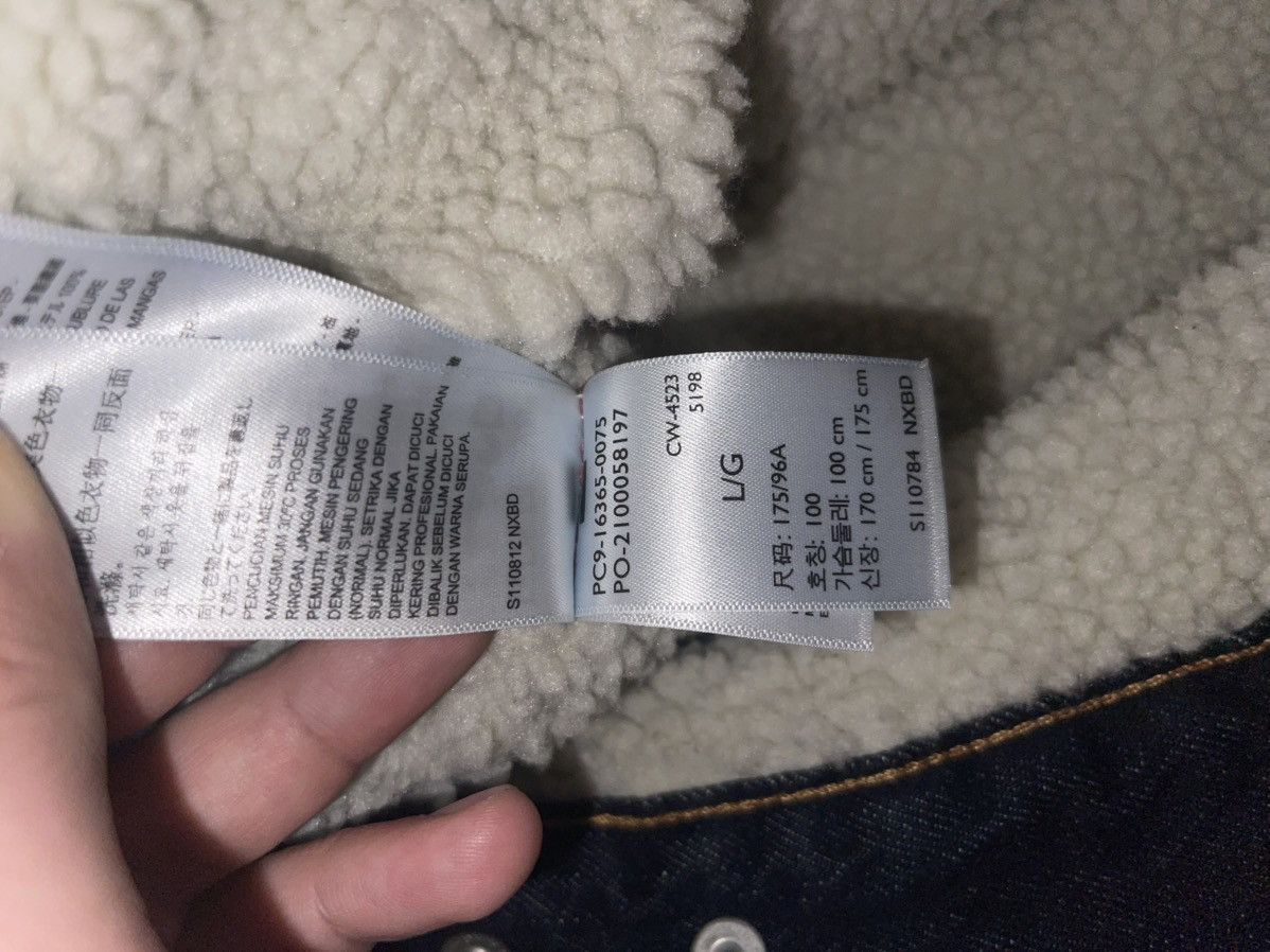 Levi's Levis sherpa denim jacket Size US L / EU 52-54 / 3 - 3 Thumbnail