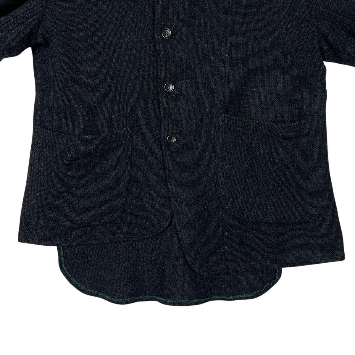 Japanese Brand Vintage MilkBoy Milk Boy Wool Layered Jacket made In Japan Size US L / EU 52-54 / 3 - 7 Thumbnail