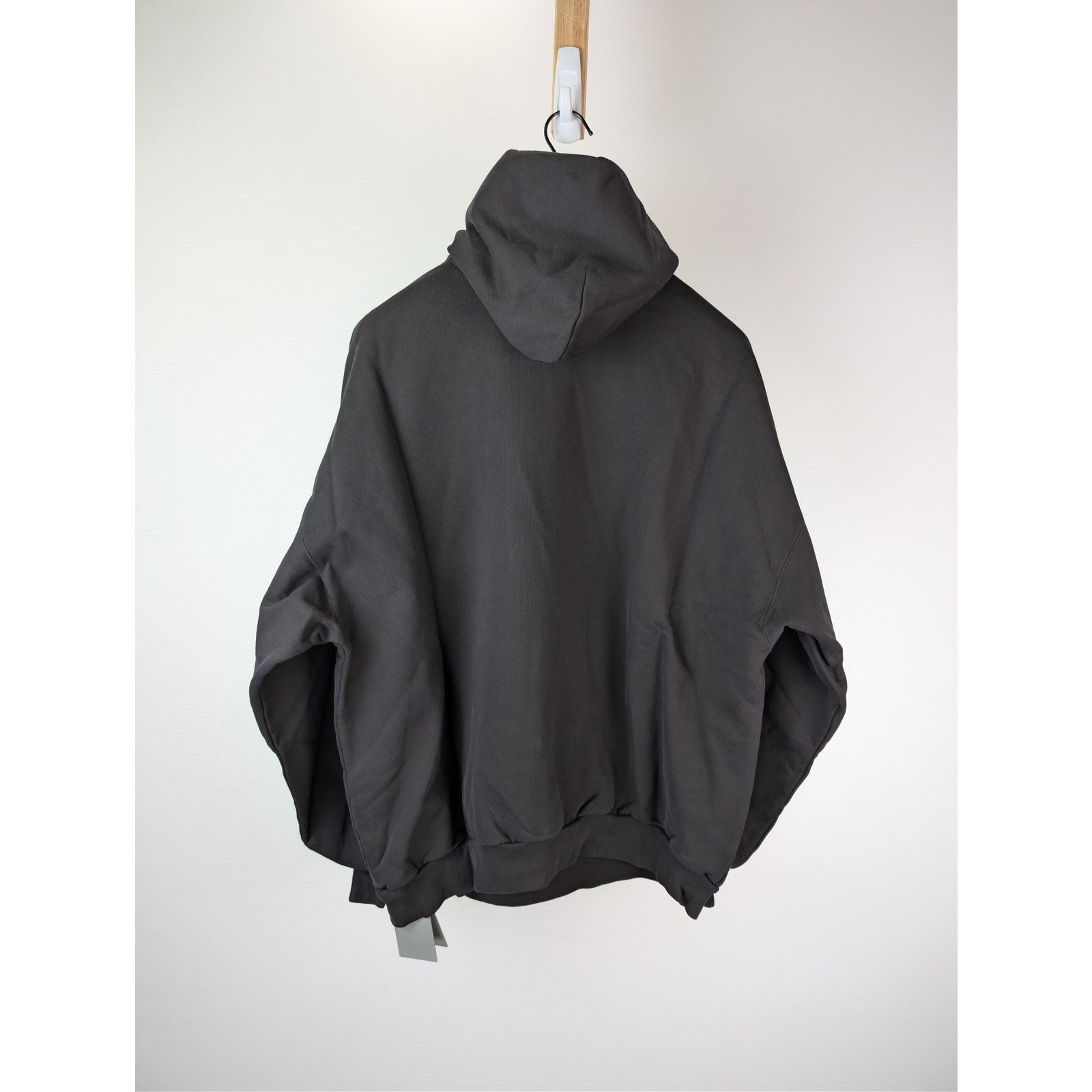Balenciaga o1rshd1 Beverly Hills Oversized Hoodie in Black Size US M / EU 48-50 / 2 - 9 Thumbnail