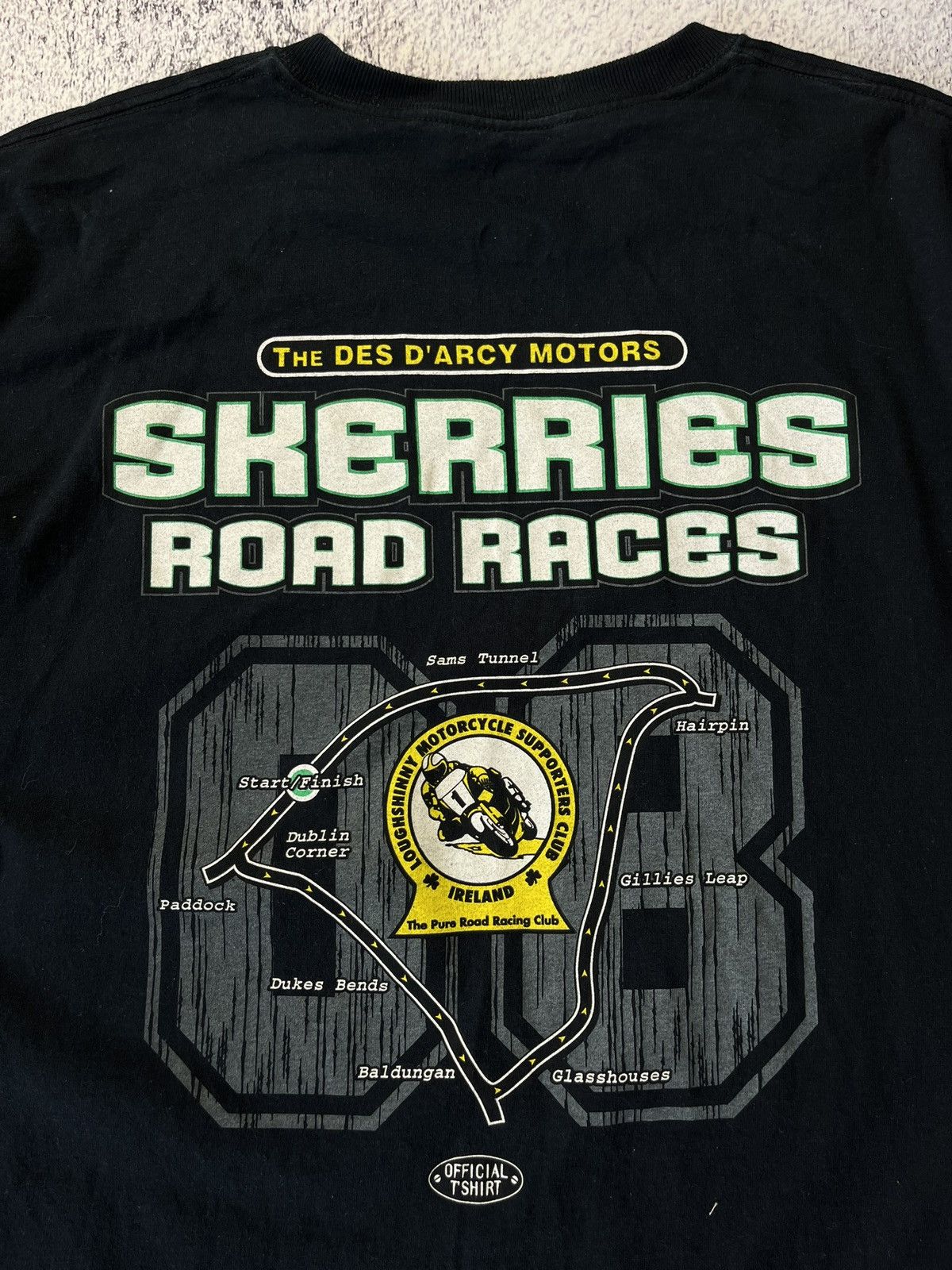 Formula 1 Vintage Moto Racing Skerries Road Races Y2K Size US XXL / EU 58 / 5 - 18 Thumbnail