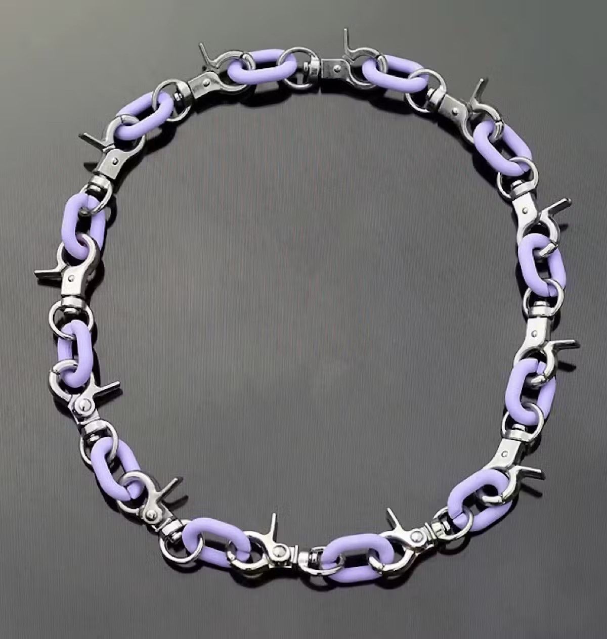Japanese Brand Fashion hip hop choker necklace Size ONE SIZE - 1 Thumbnail