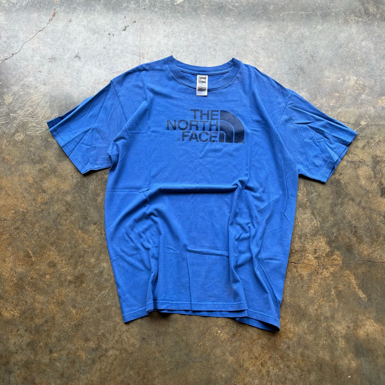 The North Face × Vintage Vintage Y2K Essential The North Face Blue T-shirt Size US M / EU 48-50 / 2 - 1 Thumbnail