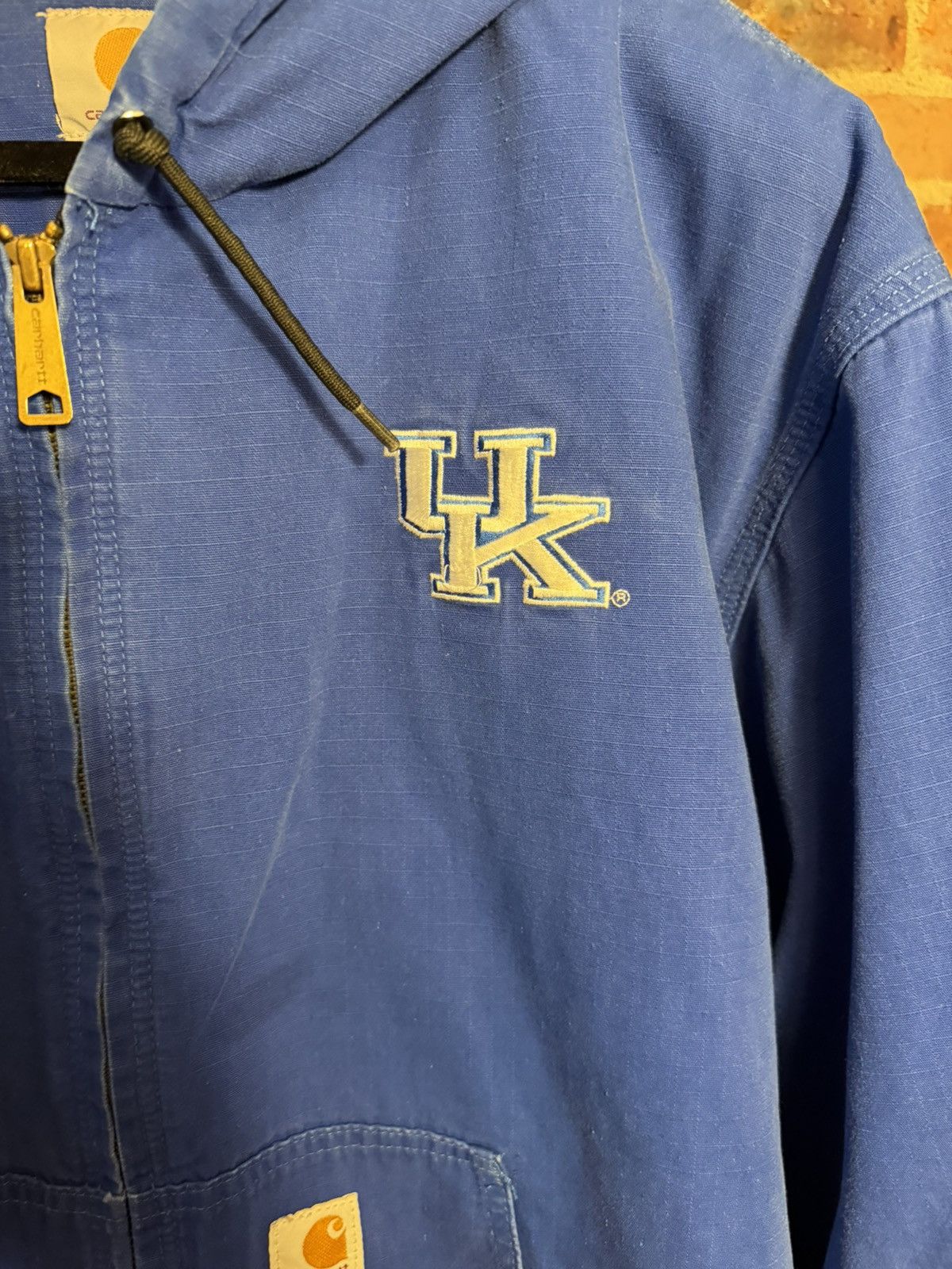 Carhartt Kentucky Wildcats Blue Work Jacket Size US XXL / EU 58 / 5 - 2 Thumbnail