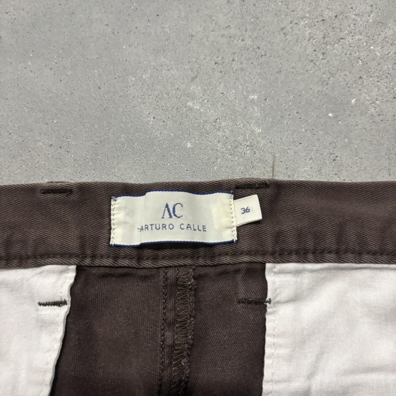 Japanese Brand × Vintage Crazy Vintage Y2K/2000s Brown Essential Casual Pants! Size US 36 / EU 52 - 7 Thumbnail