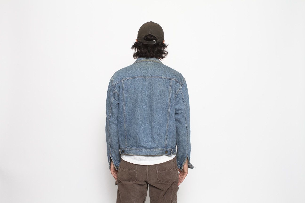 Vintage LIGHT BLUE DENIM BUTTON UP JACKET BY US TOP Size US L / EU 52-54 / 3 - 5 Thumbnail