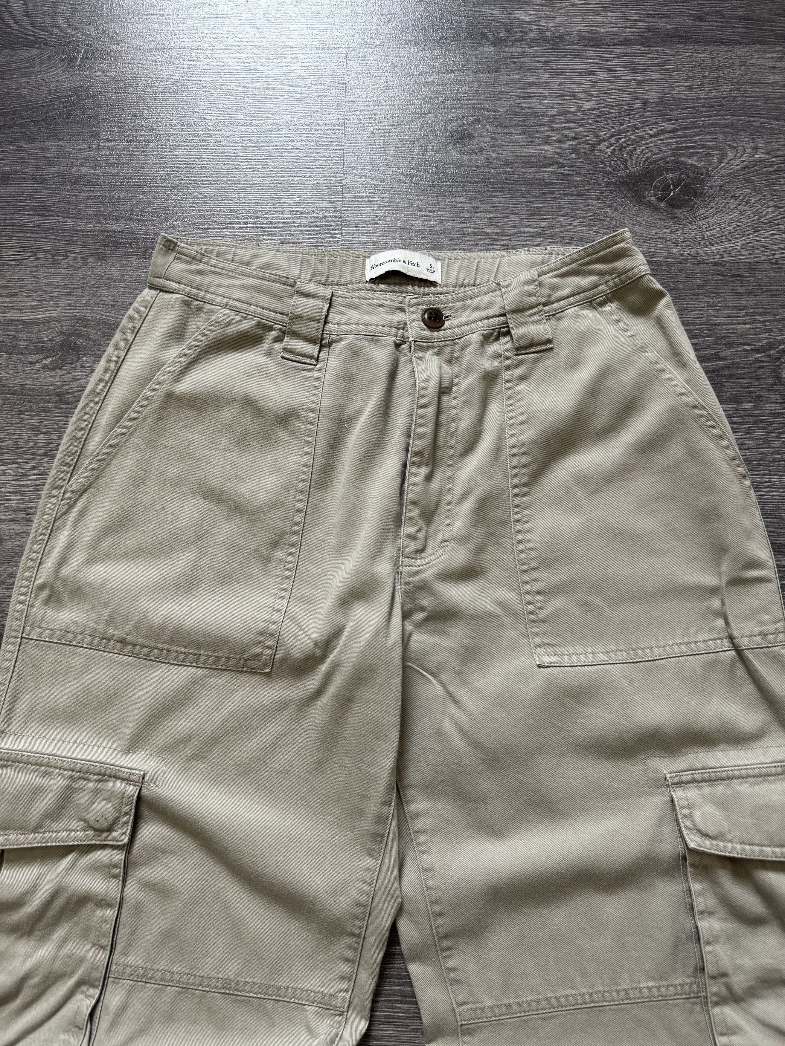Abercrombie & Fitch Abercrombie&Fitch Multipocket Cargo Pants Size 28" / US 6 / IT 42 - 3 Thumbnail
