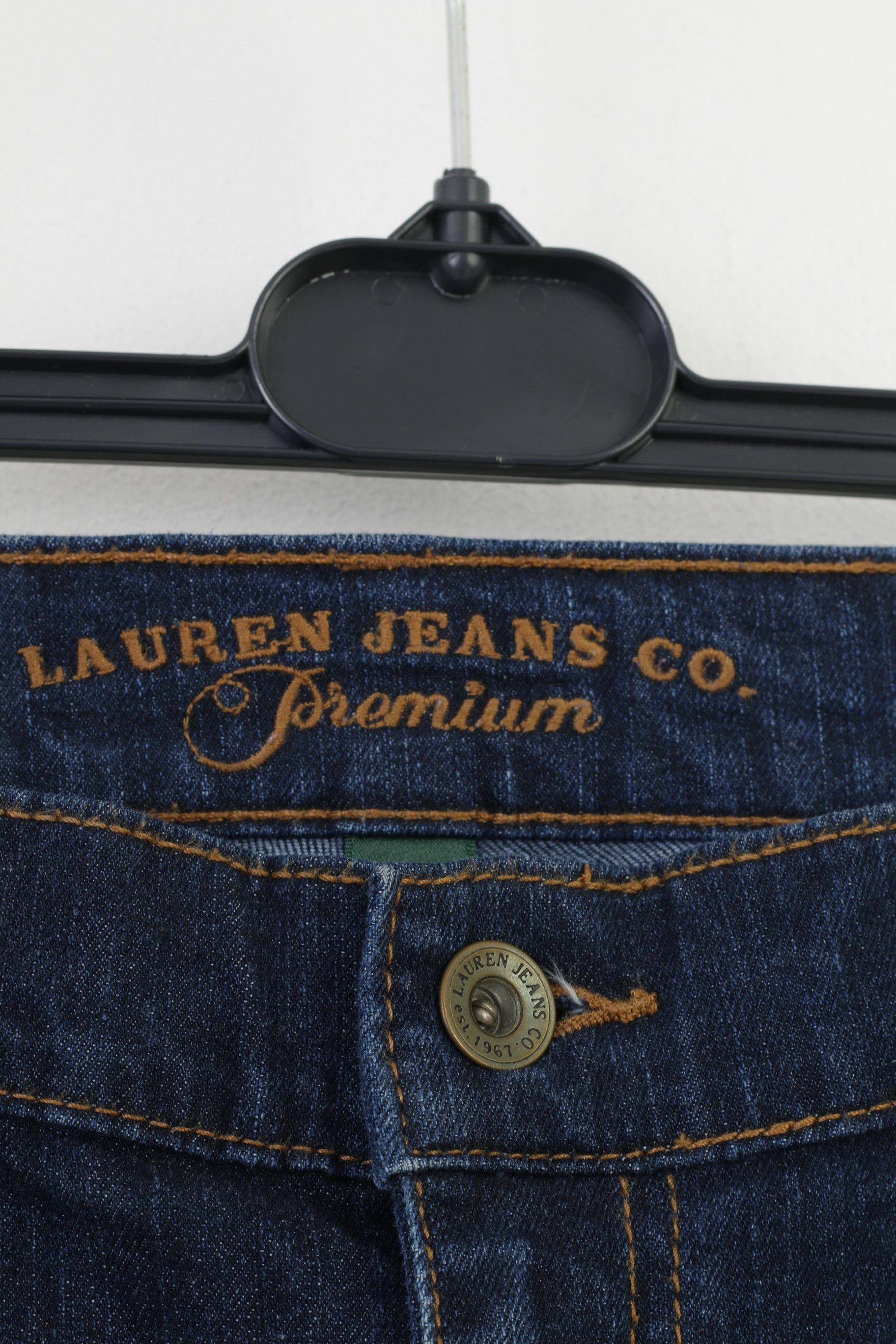 Lauren Ralph Lauren Lauren Jeans Co. Women 6 Trousers Navy Classic Staight 10907 Size 26" / US 2 / IT 38 - 4 Thumbnail