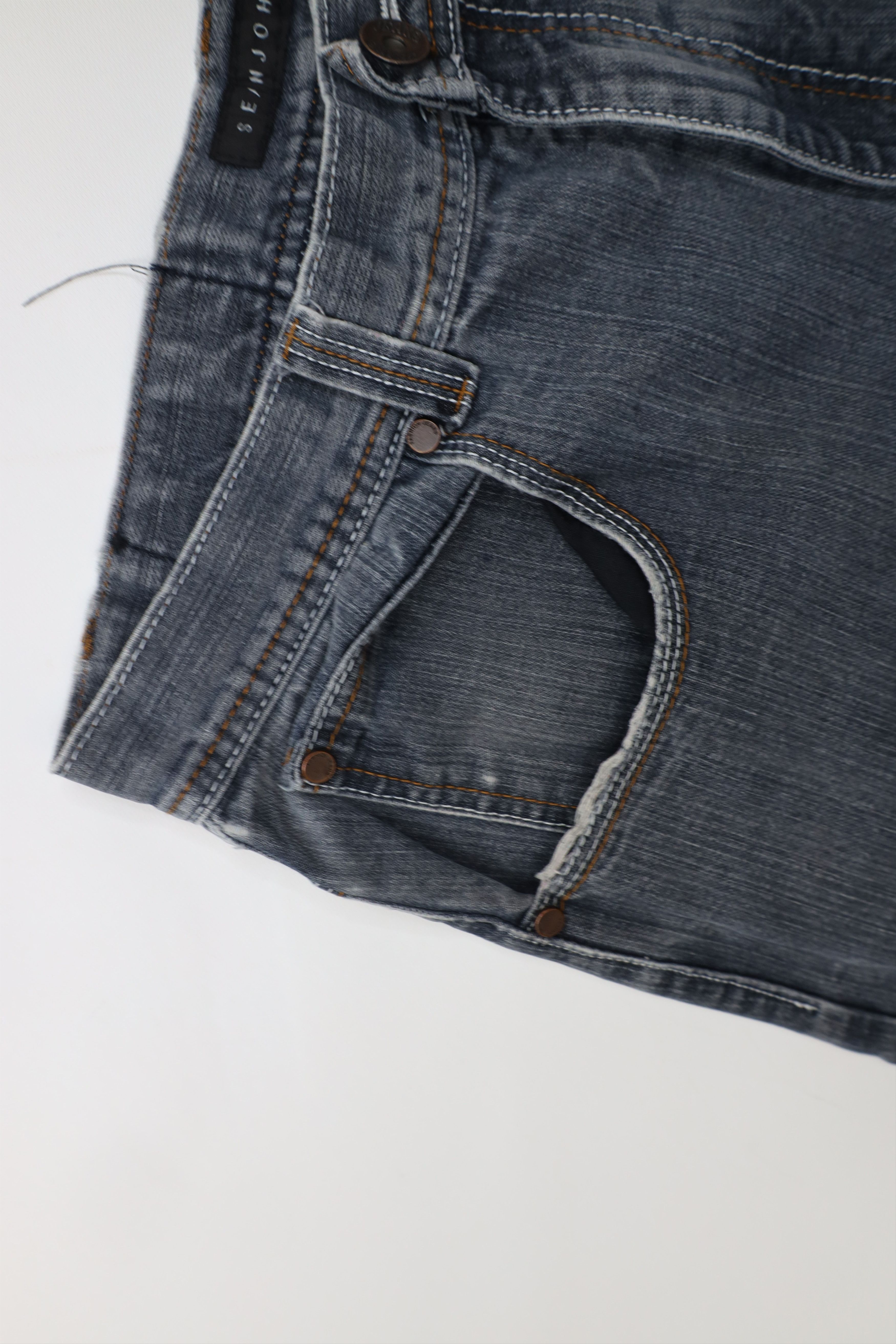 Sean John Vintage 90s Y2K Sean John Baggy Wide Leg Denim Jeans Blue Size US 36 / EU 52 - 9 Thumbnail