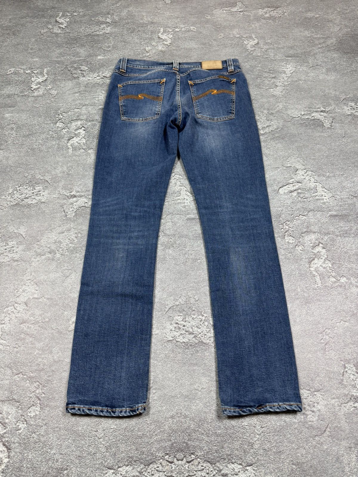 If Six Was Nine Y2K 2000s Nudie Flared Bootcut Straight Washed Jeans Size 32 Size US 32 / EU 48 - 5 Thumbnail