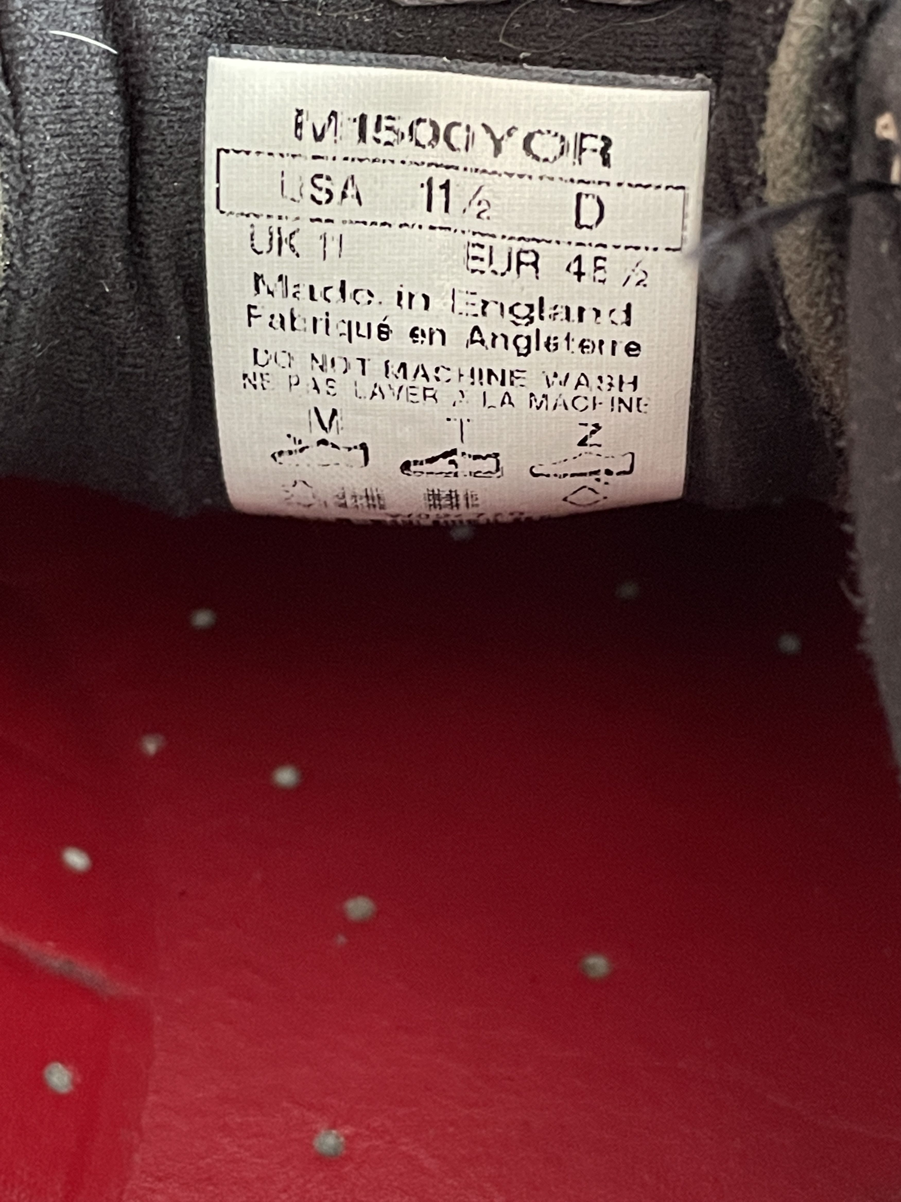 New Balance New Balance 1500 Year of the Rat Made in England USA 990 993 Size US 11.5 / EU 44-45 - 9 Thumbnail