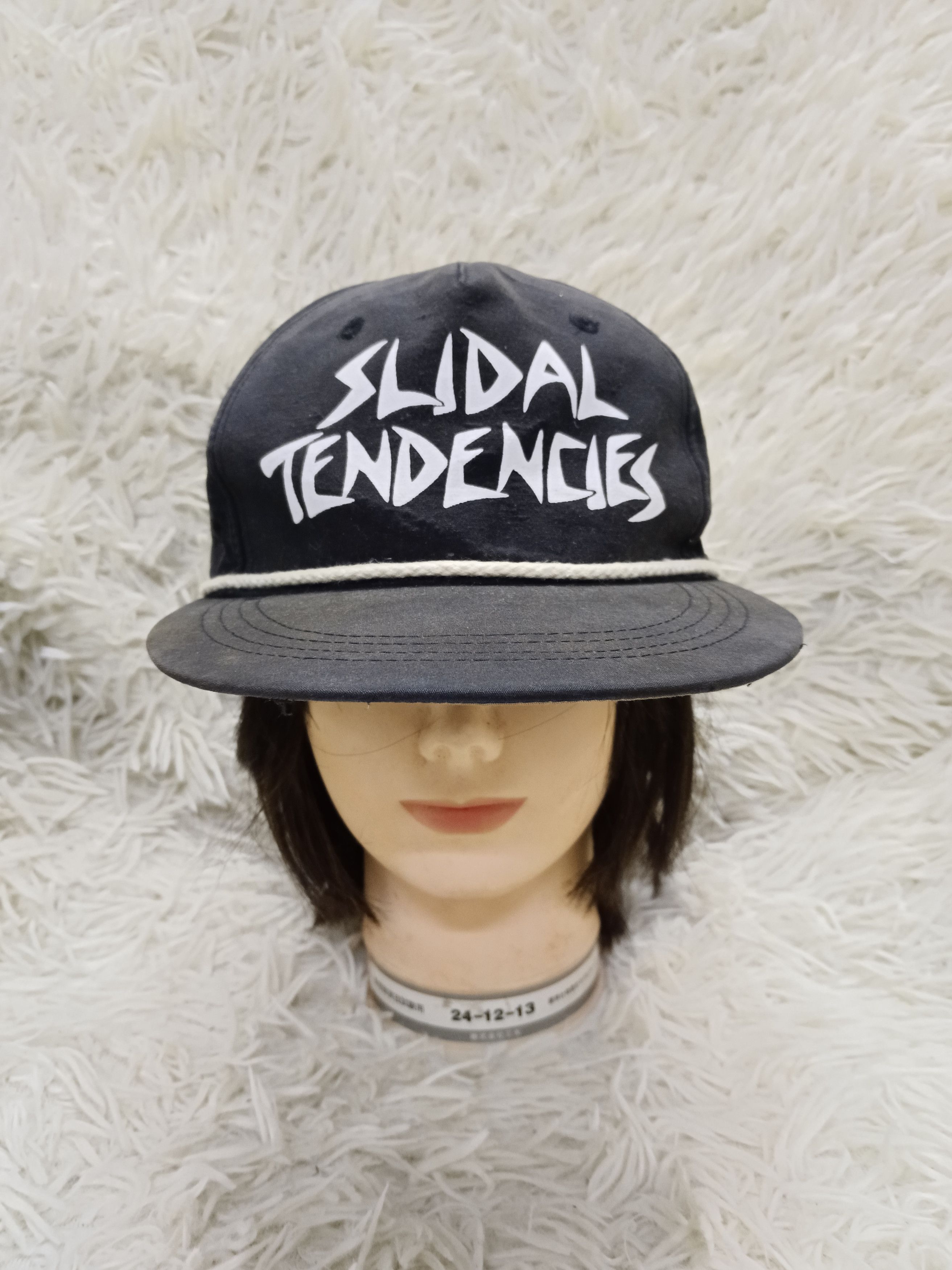 Japanese Brand FADE BLACK TCSS SLIDAL TENDENCIES HAT Size ONE SIZE - 1 Thumbnail