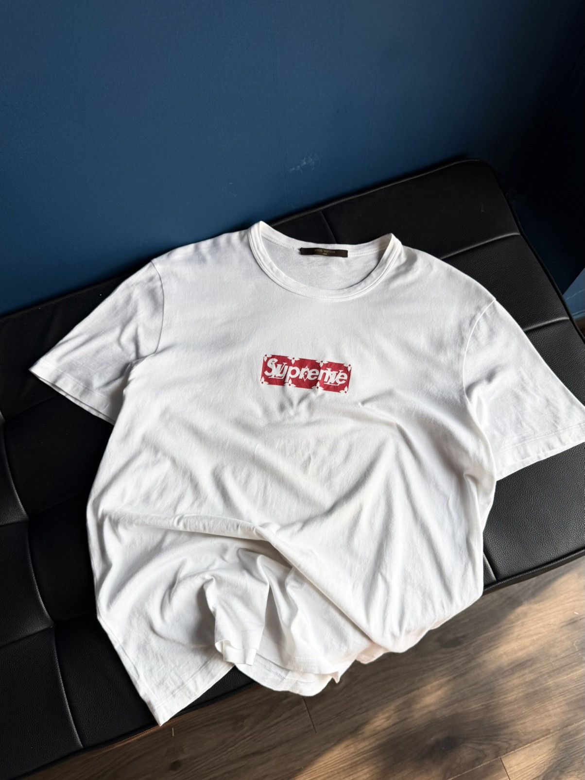 Louis Vuitton LV x Supreme Box Logo Shirt Size US L / EU 52-54 / 3 - 2 Thumbnail