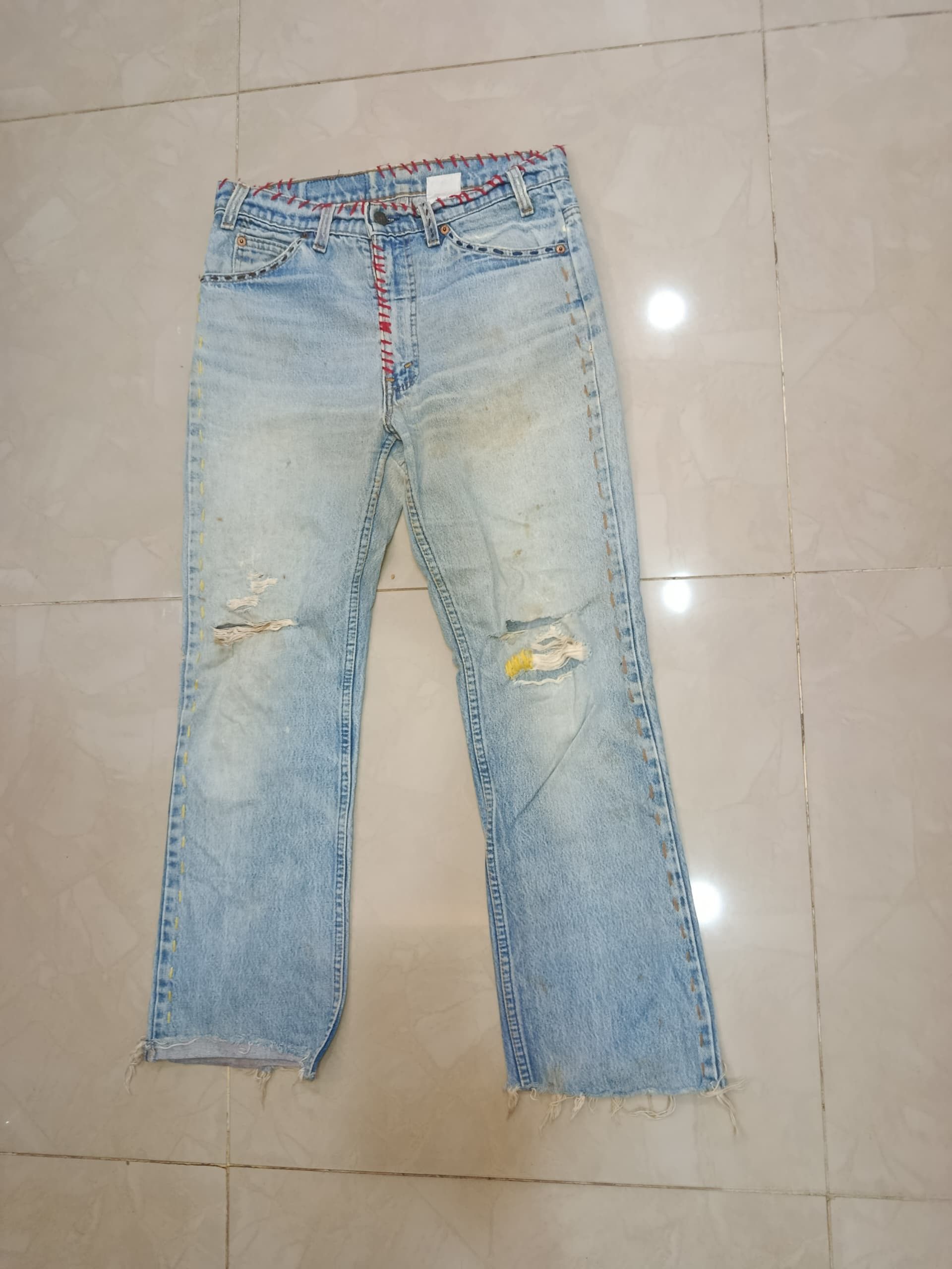 Levi's LEVIS #517 ORANGE TAB SINGLE ® DENIM Size US 30 / EU 46 - 2 Thumbnail