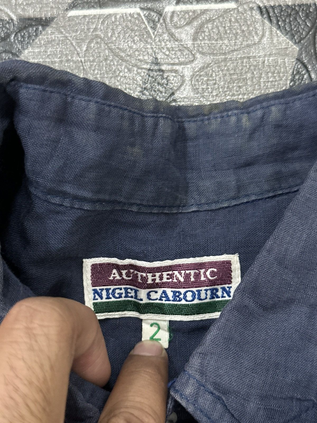 Nigel Cabourn Authentic Nigel Cabourn 100% Hemp Button Up Shirt Size US M / EU 48-50 / 2 - 10 Thumbnail
