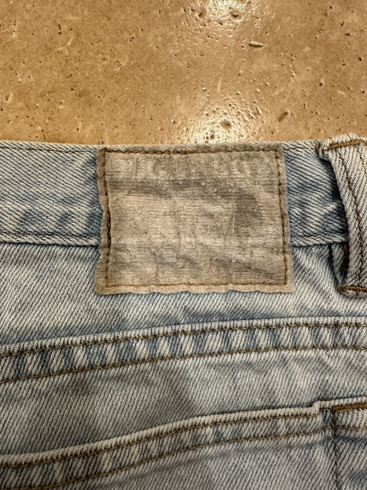 Bugle Boy × Vintage Vintage Bugle Boy Painter Denim Jean Shorts Jorts Size US 36 / EU 52 - 9 Thumbnail