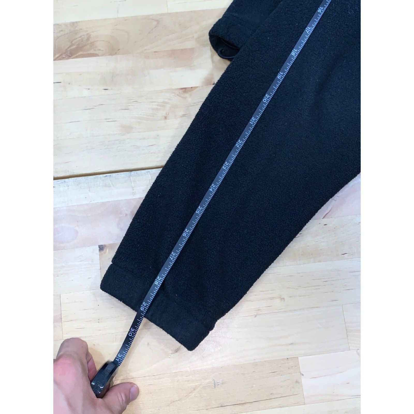 Vintage Columbia Fleece Jacket Women M Black Zip Casual Outdoor Hike Camp #6936 Size M / US 6-8 / IT 42-44 - 8 Thumbnail