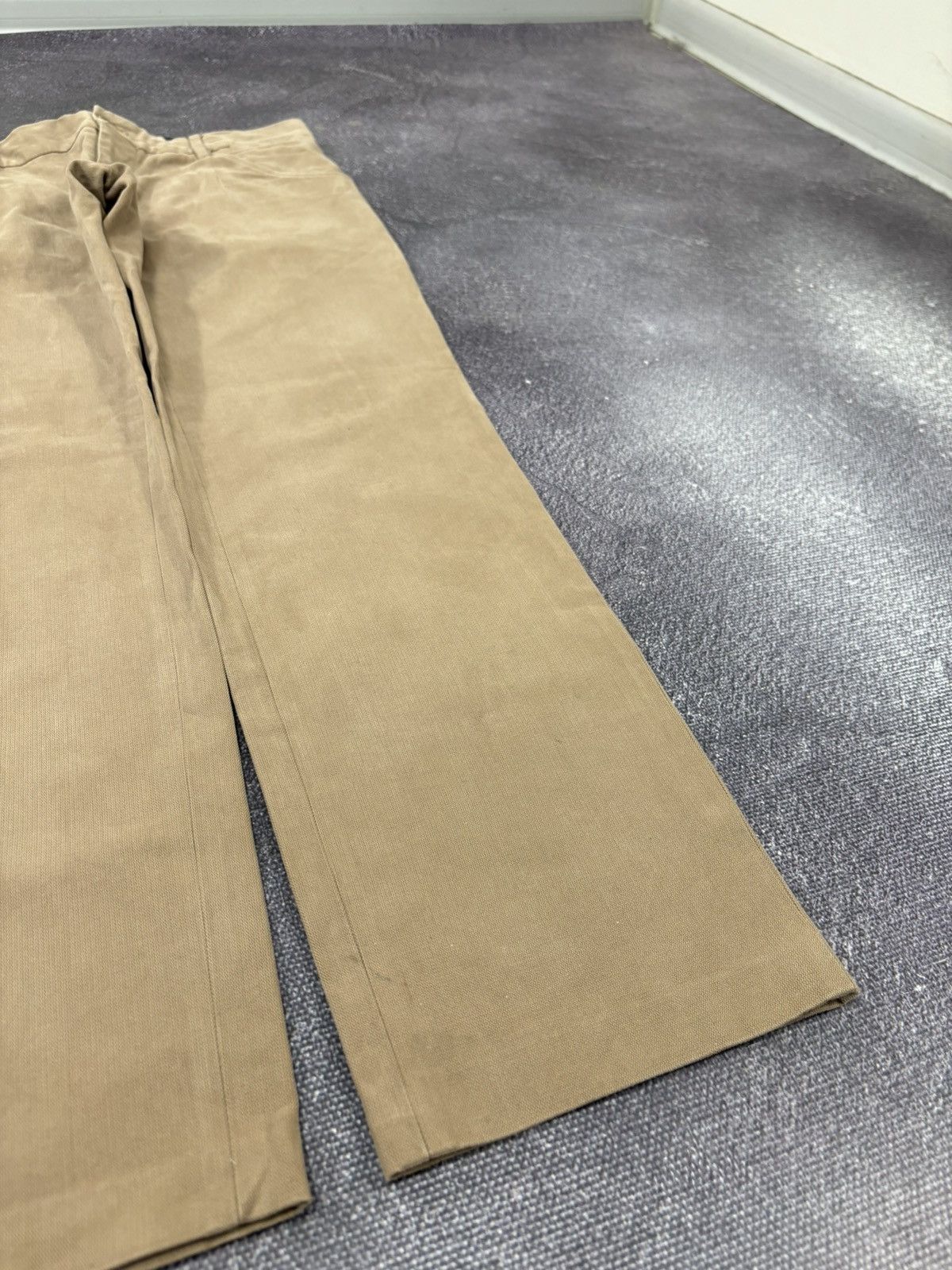 Dolce & Gabbana Dolce & Gabanna Women's Ivory Straight Fit Chino Pants Size 30" / US 8 / IT 44 - 4 Thumbnail