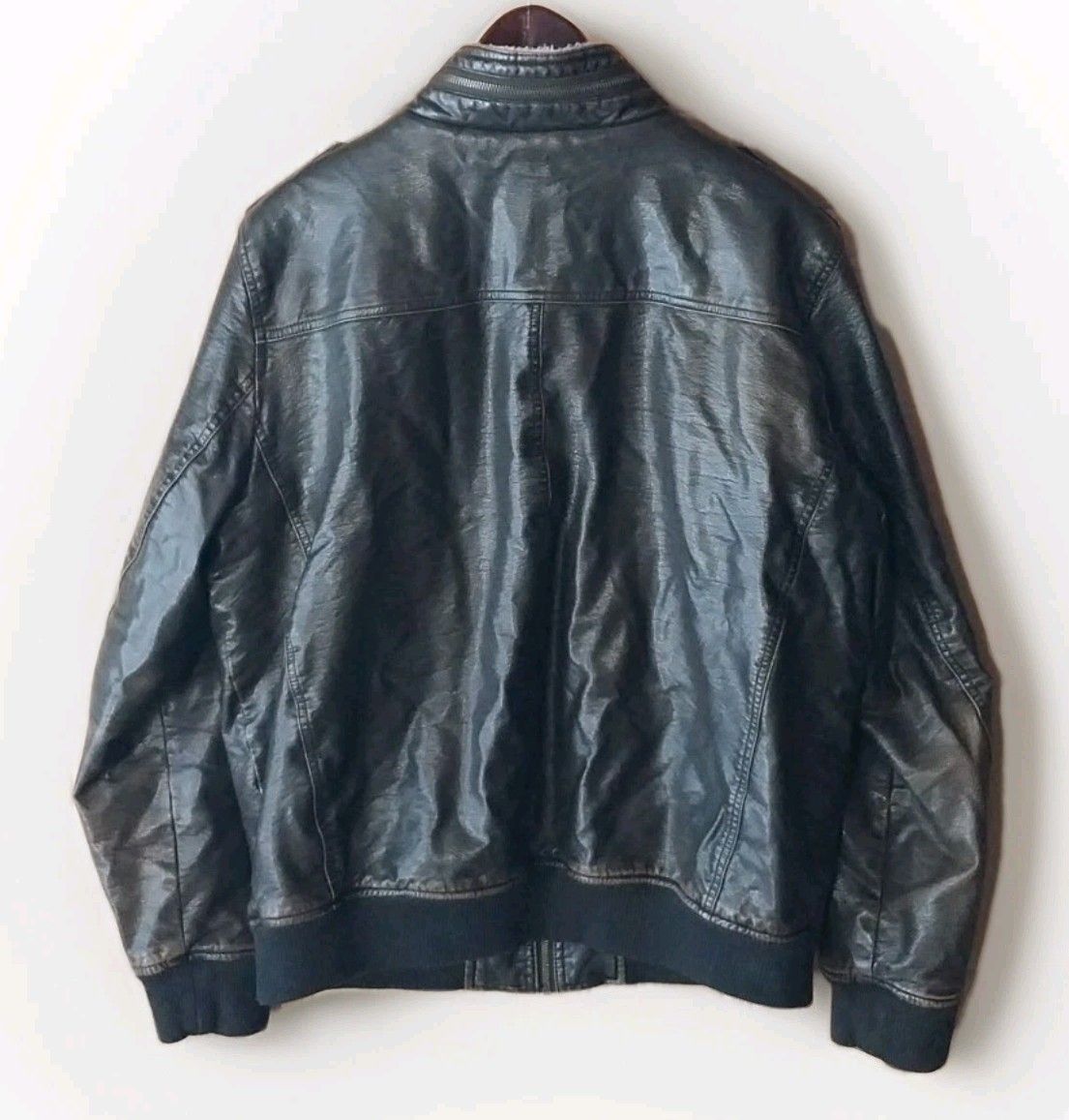 Levi's Vintage Clothing Levi Strauss Brown Sherpa Lined Aviator Bomber Jacket Size US L / EU 52-54 / 3 - 3 Thumbnail