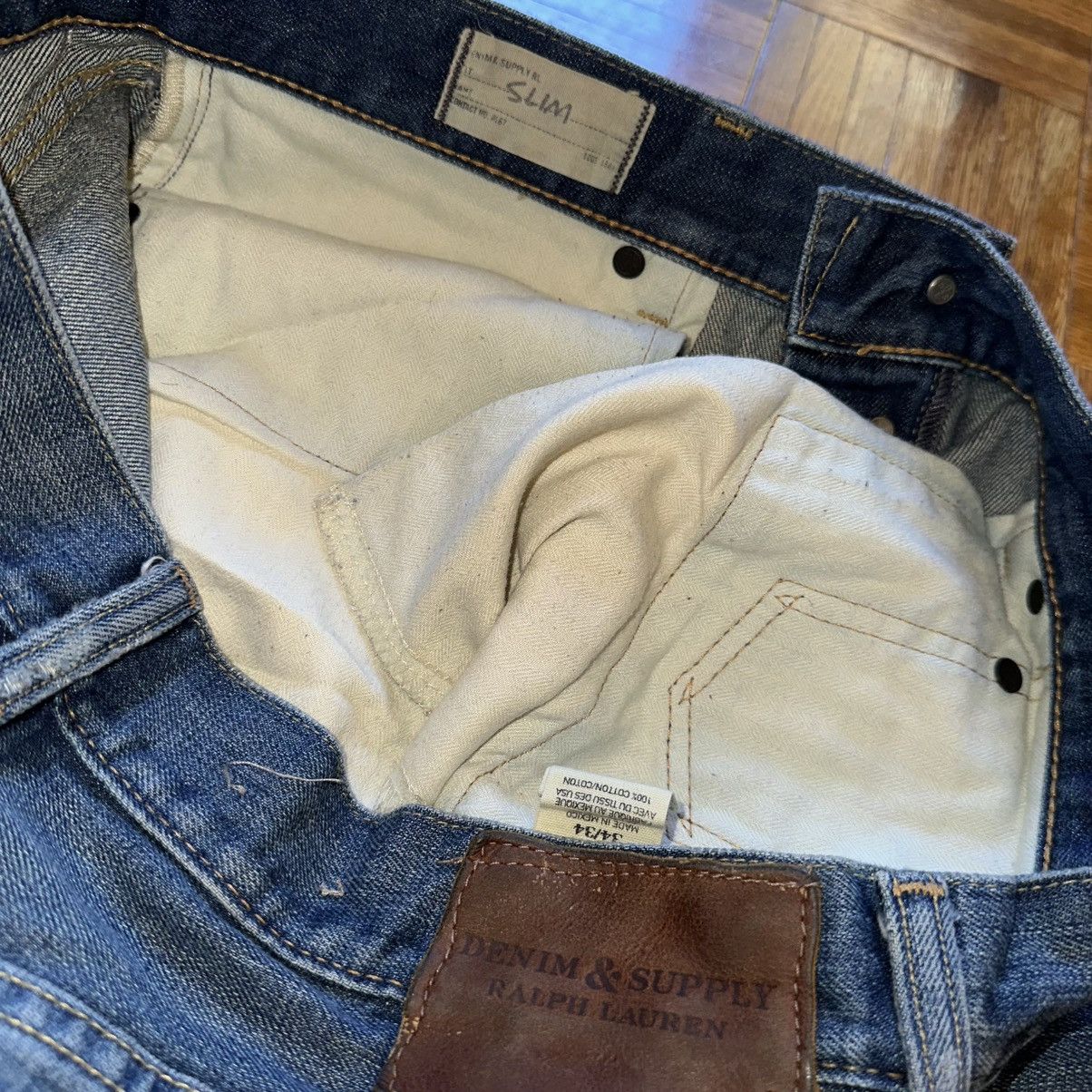 Denim & Supply Ralph Lauren Denim and Supply Ralph Lauren Ripped Slim Denim Jeans sz 34 Size US 34 / EU 50 - 5 Thumbnail