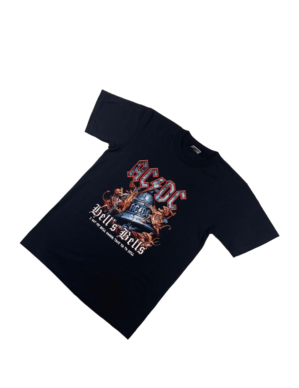 Band Tees × Vintage Vintage Ac/Dc Hells Bells T-shirt L Size US L / EU 52-54 / 3 - 2 Thumbnail