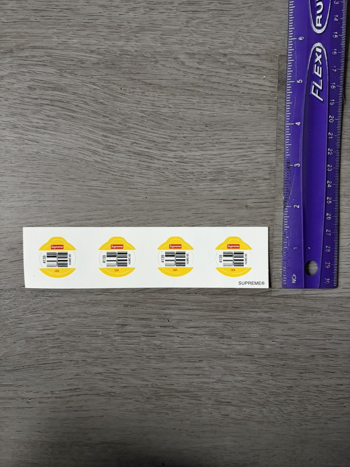 Supreme supreme fruit barcode mini stickers Size ONE SIZE - 3 Thumbnail