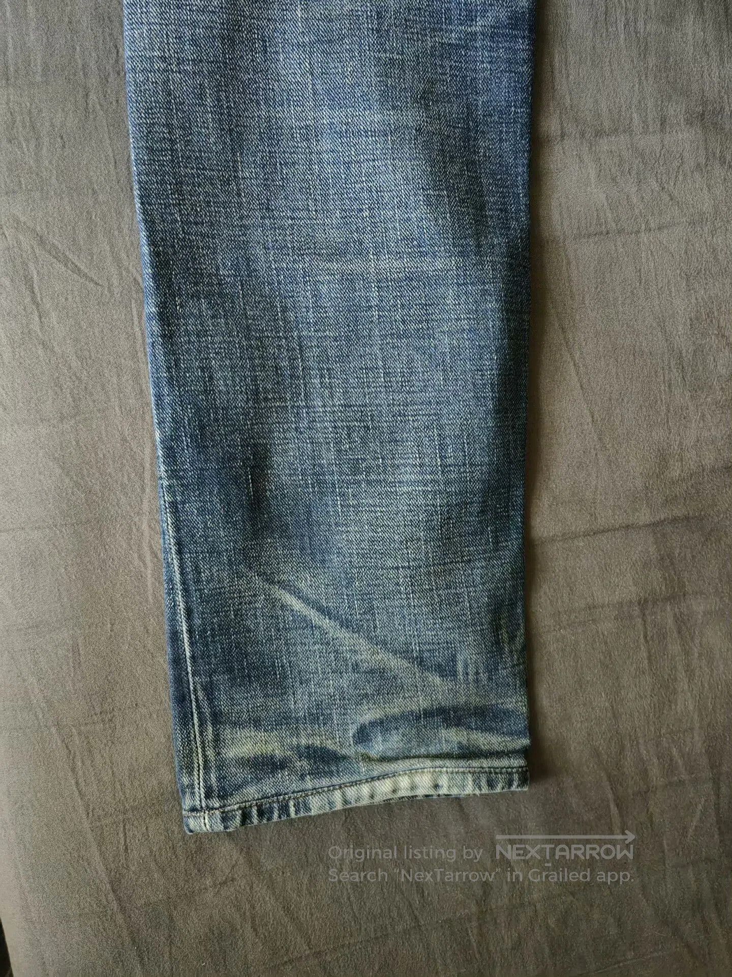RRL Ralph Lauren RRL Slim Fit Vintage Washed Men's Jeans. Size US 32 / EU 48 - 6 Thumbnail