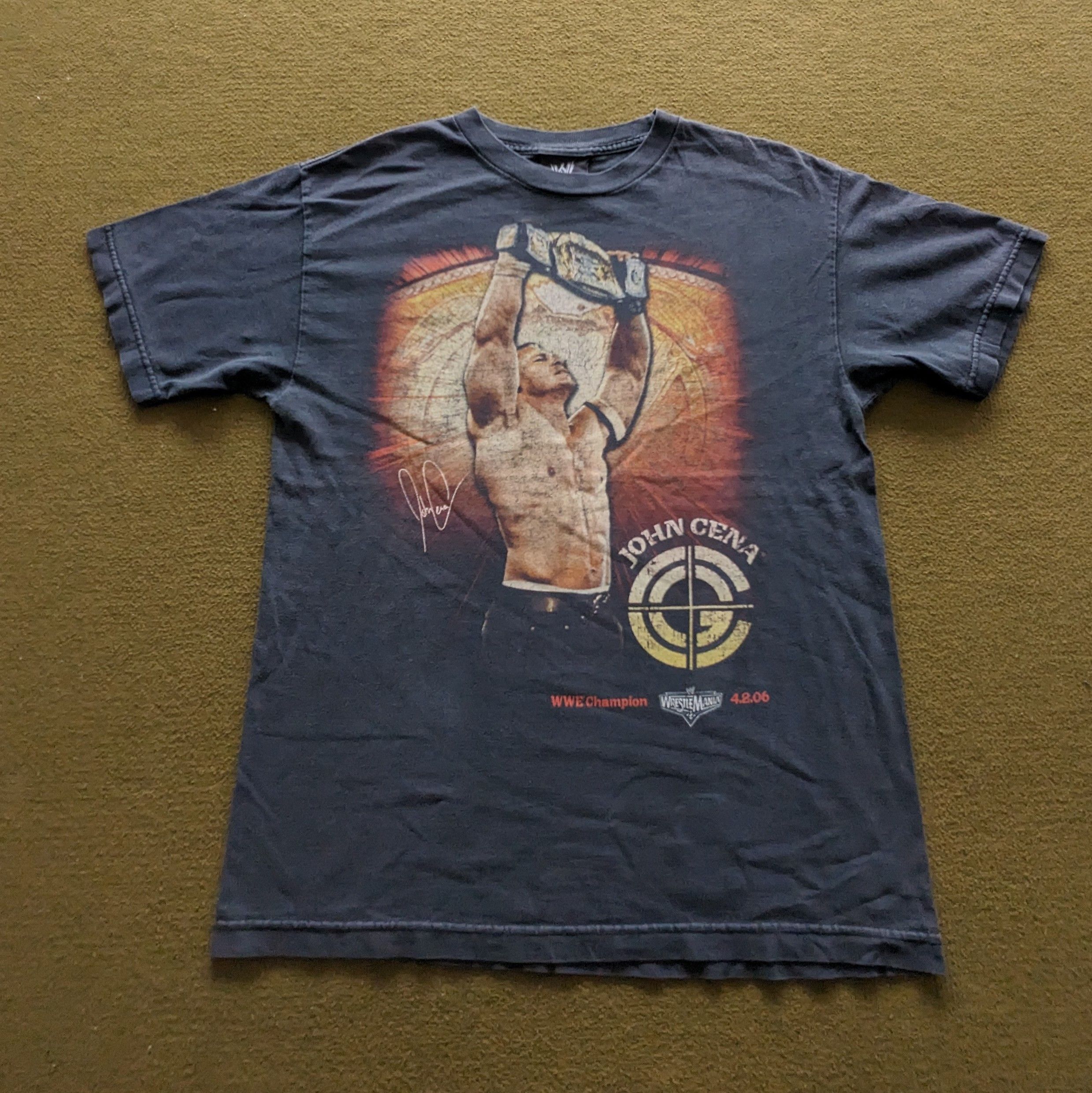 Vintage Vintage JOHN CENA WWE Wrestling T-shirt Size US M / EU 48-50 / 2 - 1 Thumbnail
