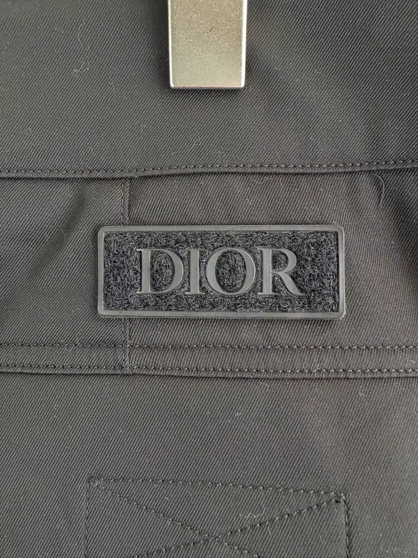 Dior DIOR Black Cargo Pants K1 Size US 42 / EU 58 - 3 Thumbnail