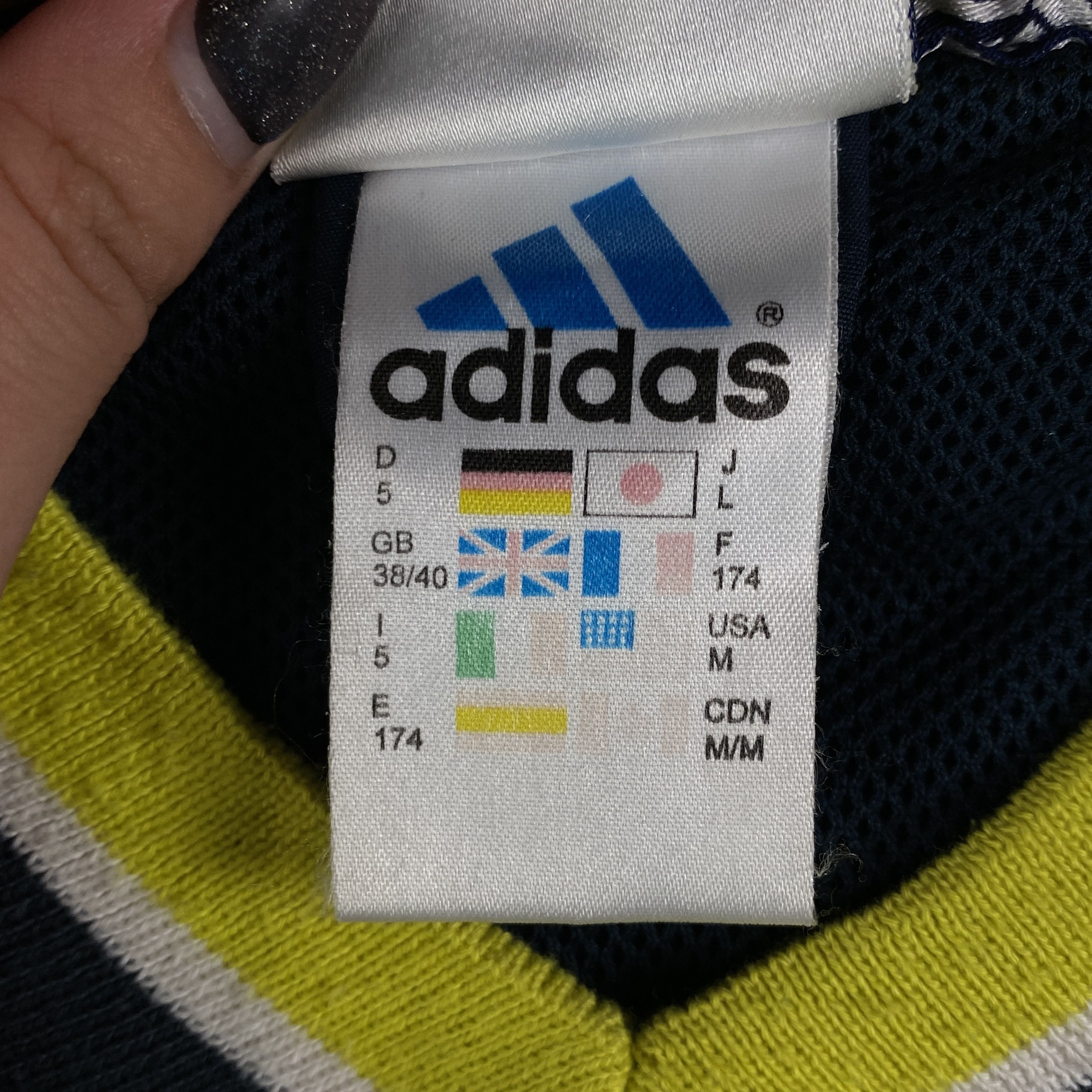 Adidas × Vintage Men’s Sweatshirt Long Sleeve Adidas Vintage Size M Blue Size US M / EU 48-50 / 2 - 5 Thumbnail