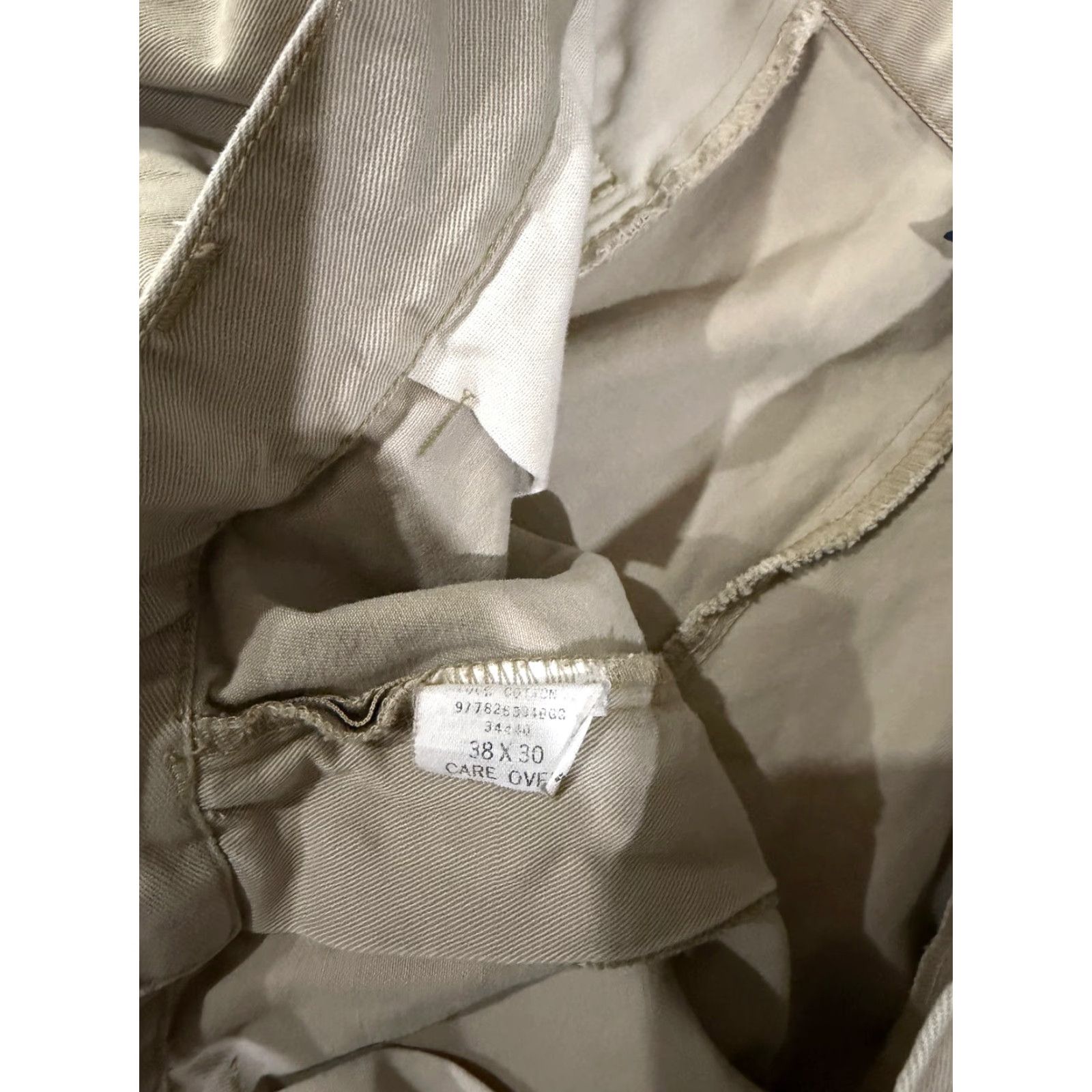 Polo Ralph Lauren VINTAGE Polo Ralph Lauren Pants Mens 38x30 Khaki Chino Straight Leg Casual Classic Size US M / EU 48-50 / 2 - 3 Thumbnail