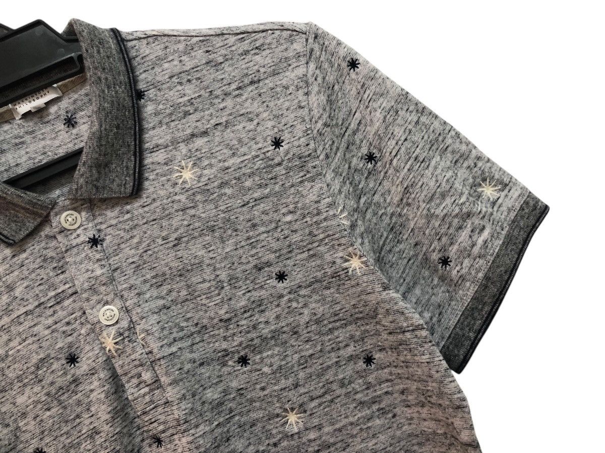 Mackintosh MACKINTOSH ⭐️ POLO SHIRT ALL OVER STAR EMBROIDERED ICON Size US M / EU 48-50 / 2 - 5 Thumbnail