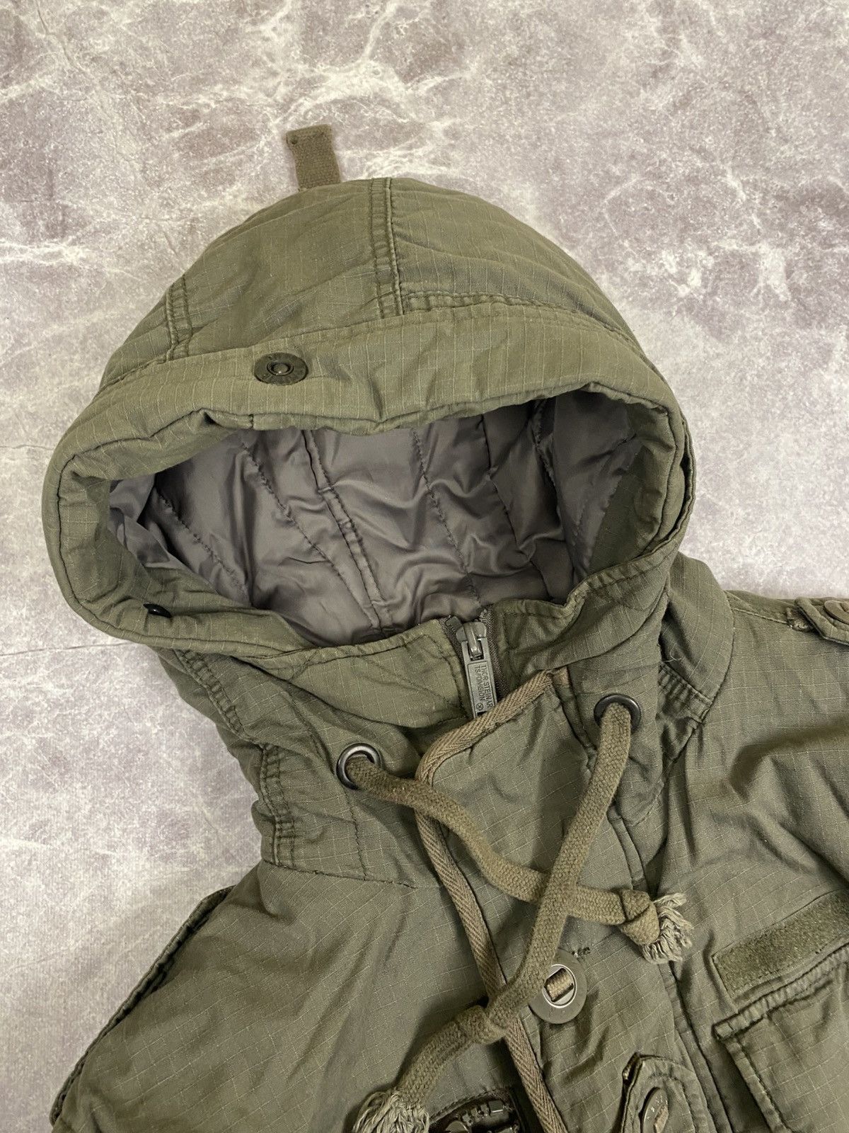 Other Thor Steinar Multipocket Khaki Military Style Parka Size: L Size US L / EU 52-54 / 3 - 6 Thumbnail