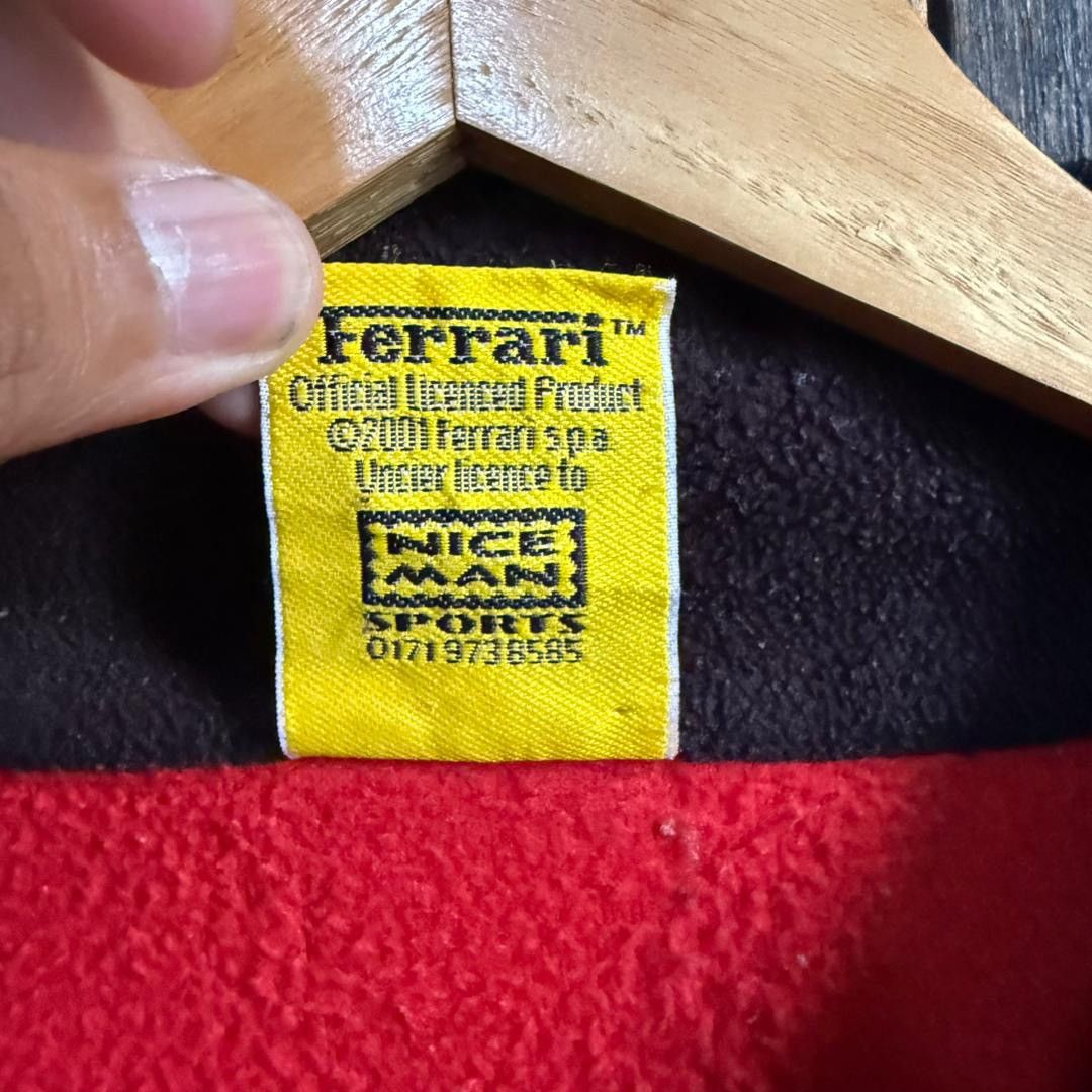 Ferrari Vintage Ferrari Fleece Jacket Size US XL / EU 56 / 4 - 8 Thumbnail