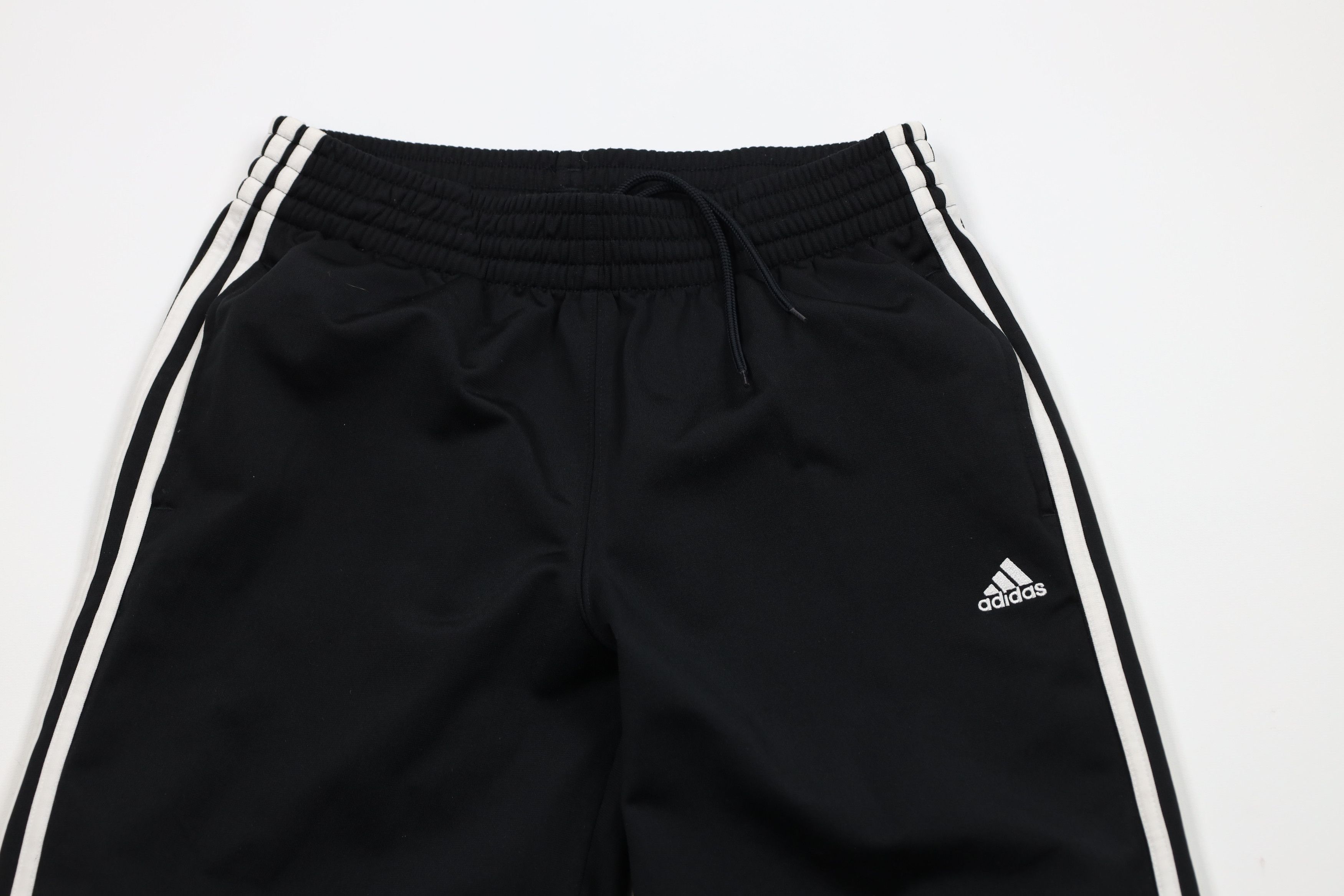 Adidas Vintage Y2K Adidas Spell Out Striped Wide Leg Sweatpants Size US 34 / EU 50 - 2 Thumbnail