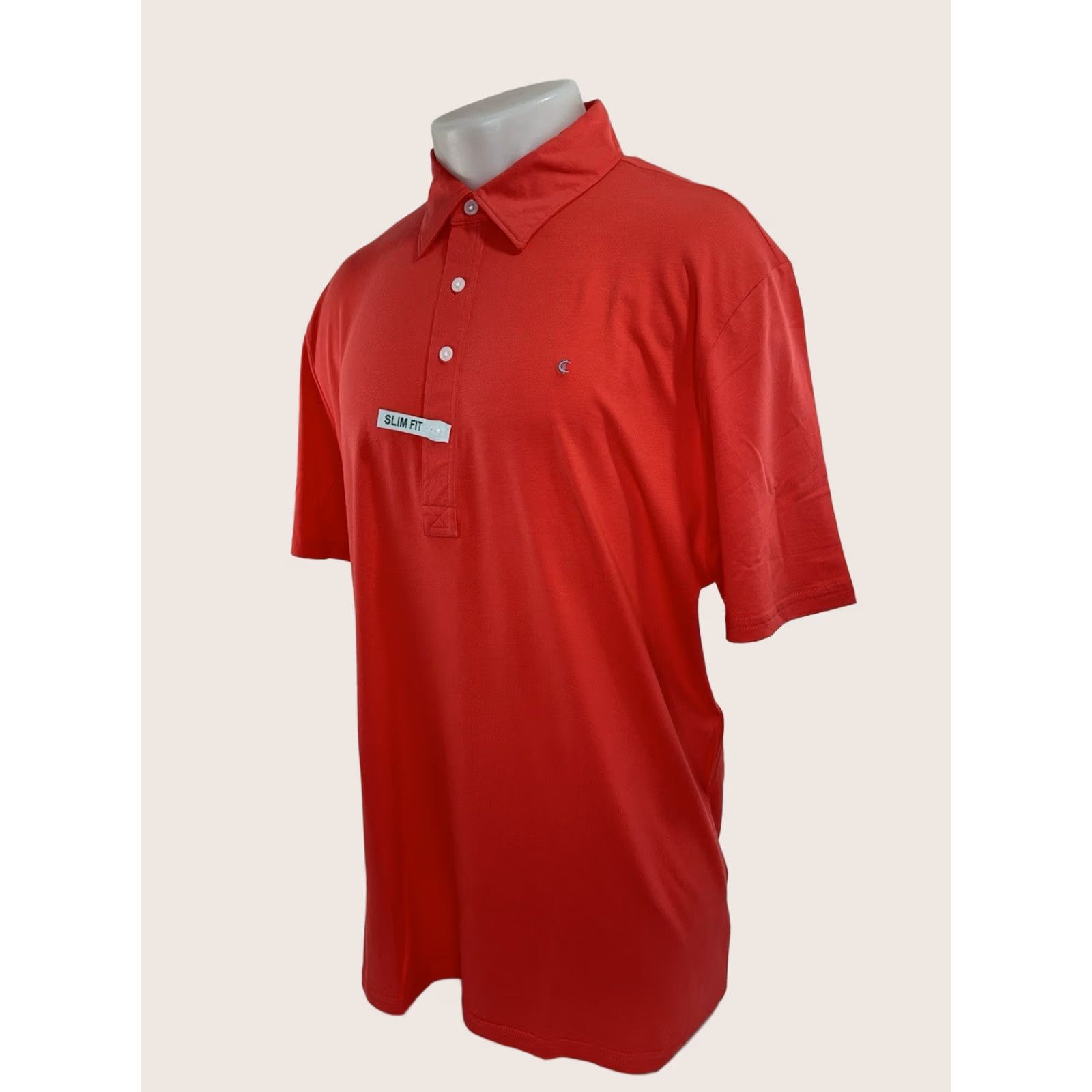 Vintage Criquet Austin - NEW w TAG - Slim Fit Embroidered Logo XXL Golf Polo Shirt Polo Shirt Men 2XL Pink Salmon Logo Slim Embroidered CQ21 Size US XXL / EU 58 / 5 - 1 Thumbnail