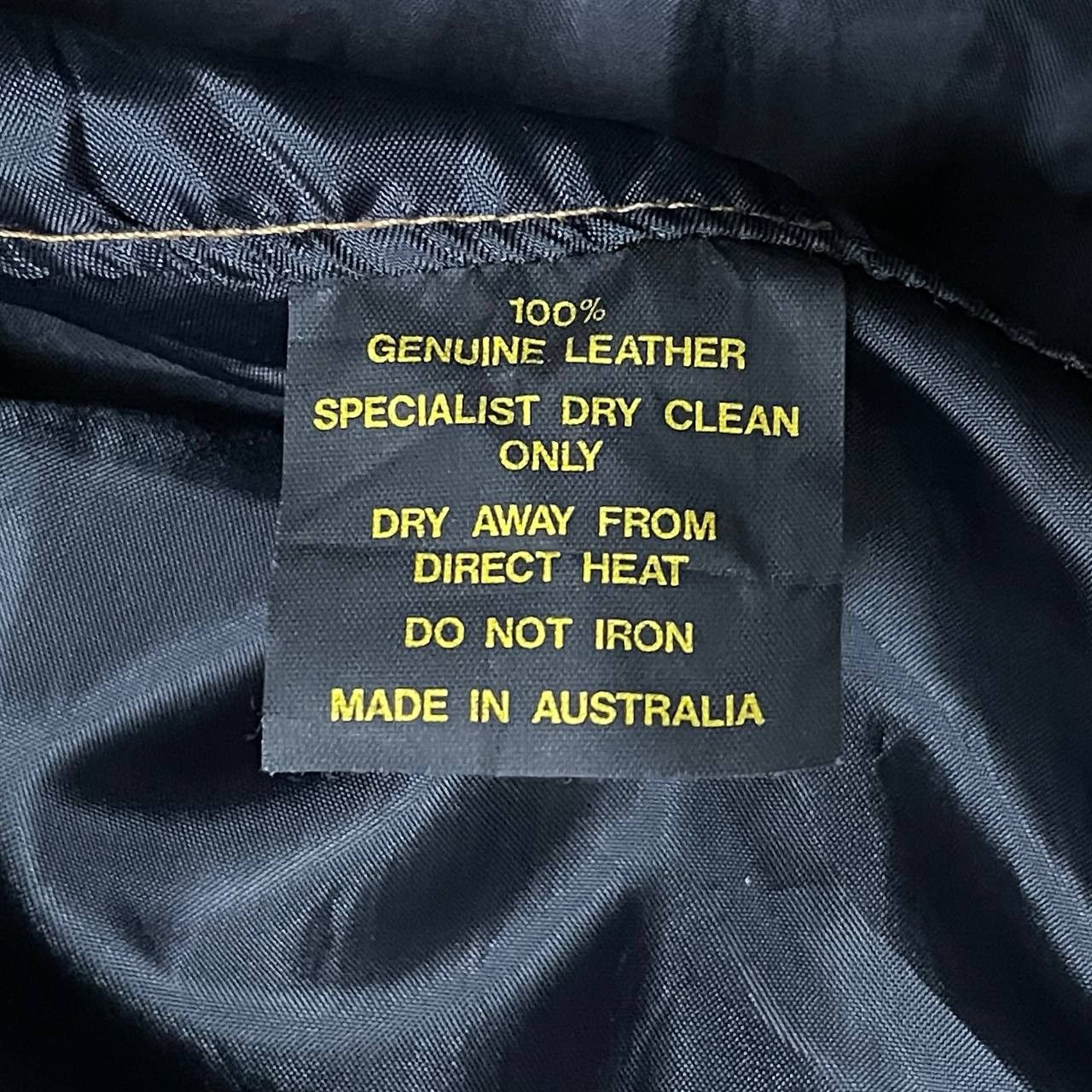 Genuine Leather Vintage OZ Talk Kangaroo Leather Vest Size US XXL / EU 58 / 5 - 7 Thumbnail