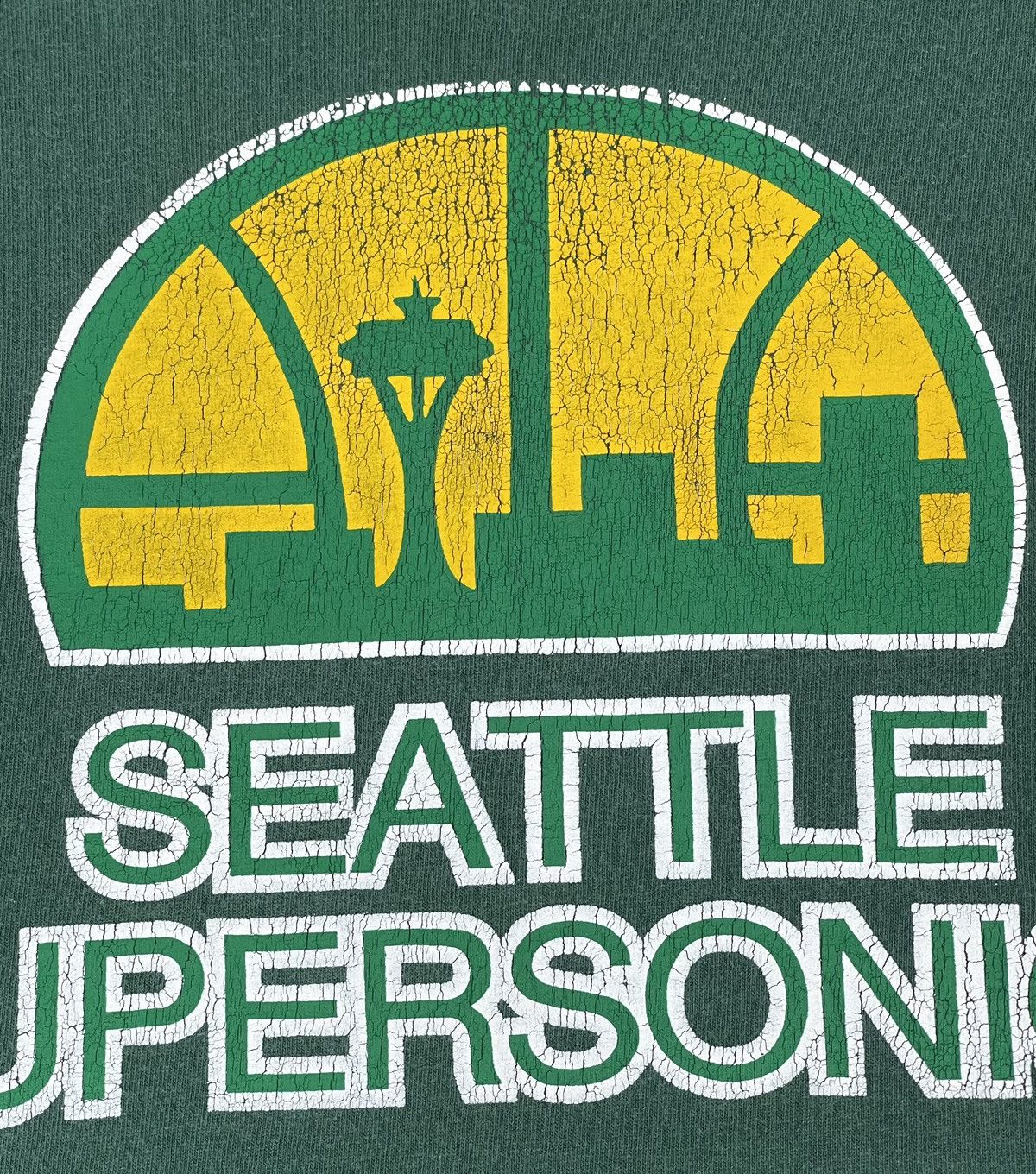 NBA × Vintage 90s Vintage Seattle Supersonics Basketball Team Size US M / EU 48-50 / 2 - 3 Thumbnail