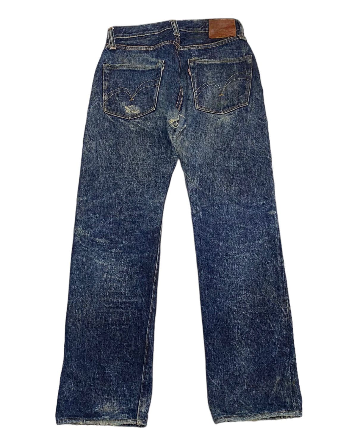Samurai Jeans VINTAGE SAMURAI JEANS SELVEDGE DISTRESSED DENIM Size US 28 / EU 44 - 3 Thumbnail