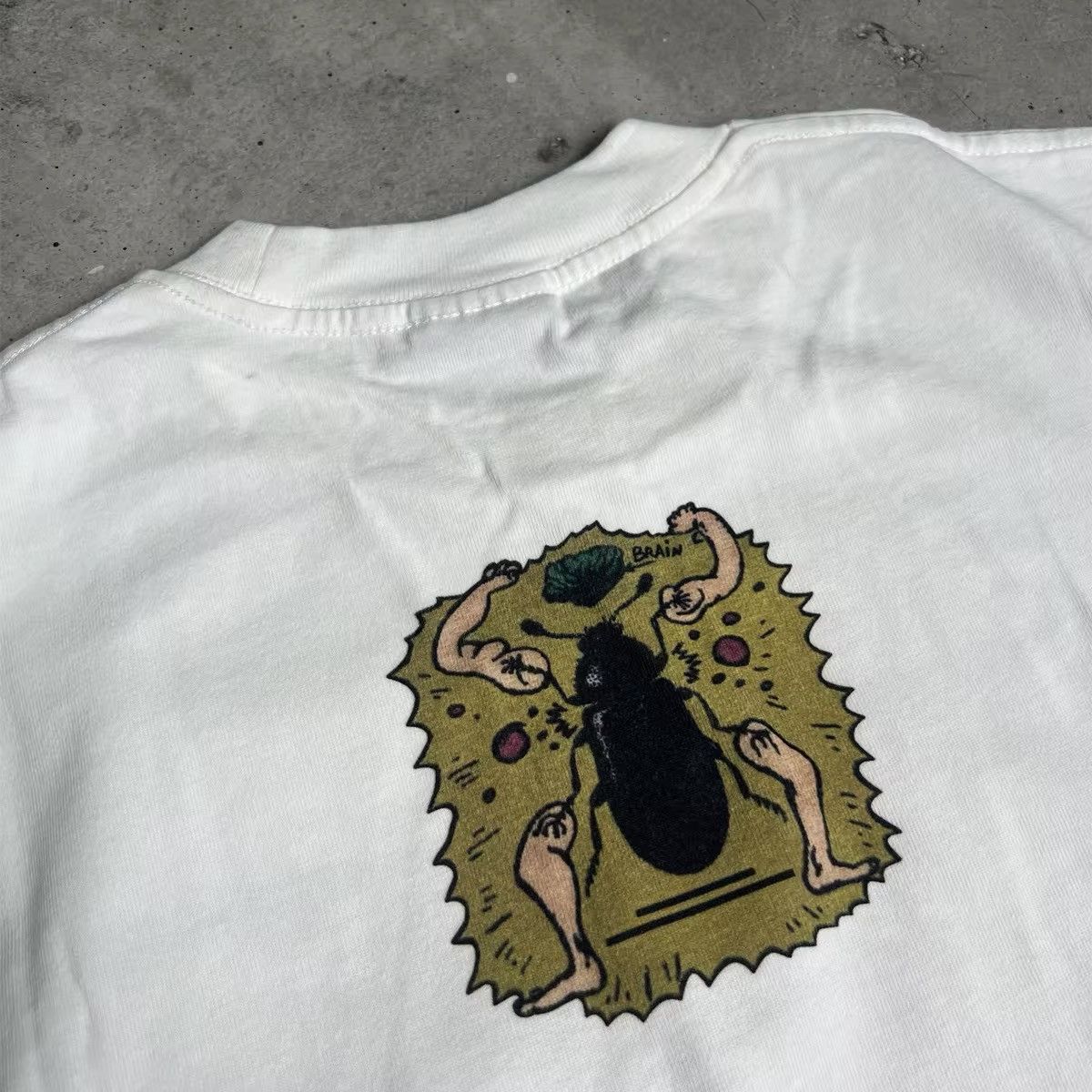 Japanese Brand × Vintage Band "FLAMING LIPS" Graphic Printed Cotton Washed Tshirt Size US L / EU 52-54 / 3 - 5 Thumbnail