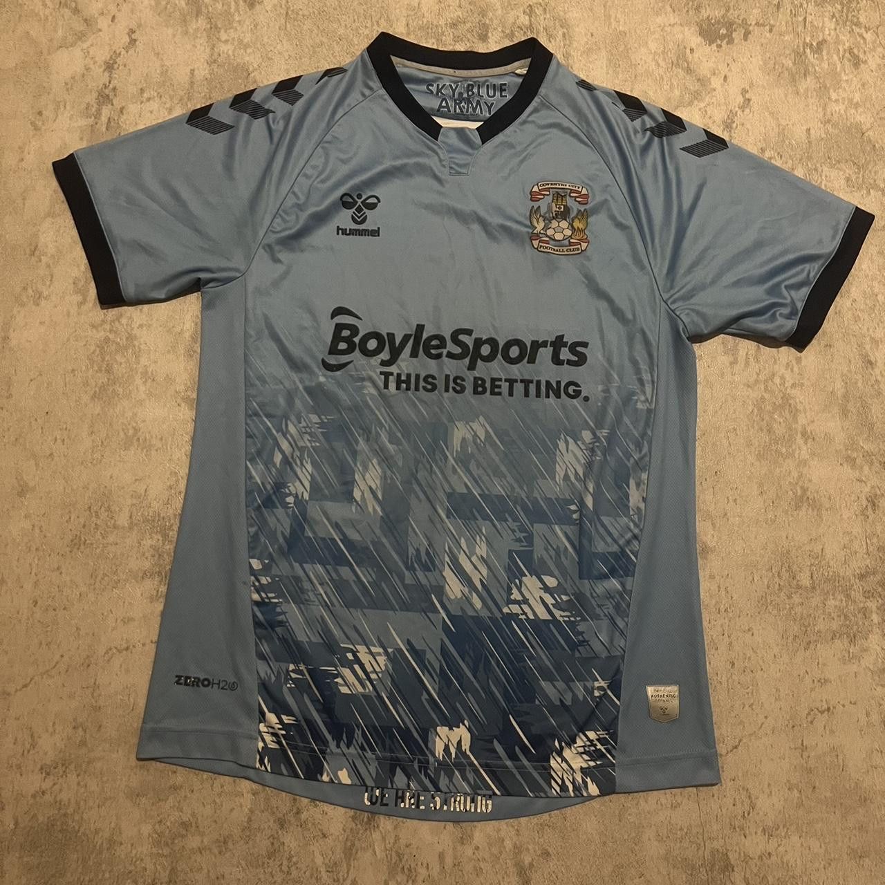Hummel 2020-21 Coventry City Hummel Shirt Home Premier Size US M / EU 48-50 / 2 - 1 Thumbnail