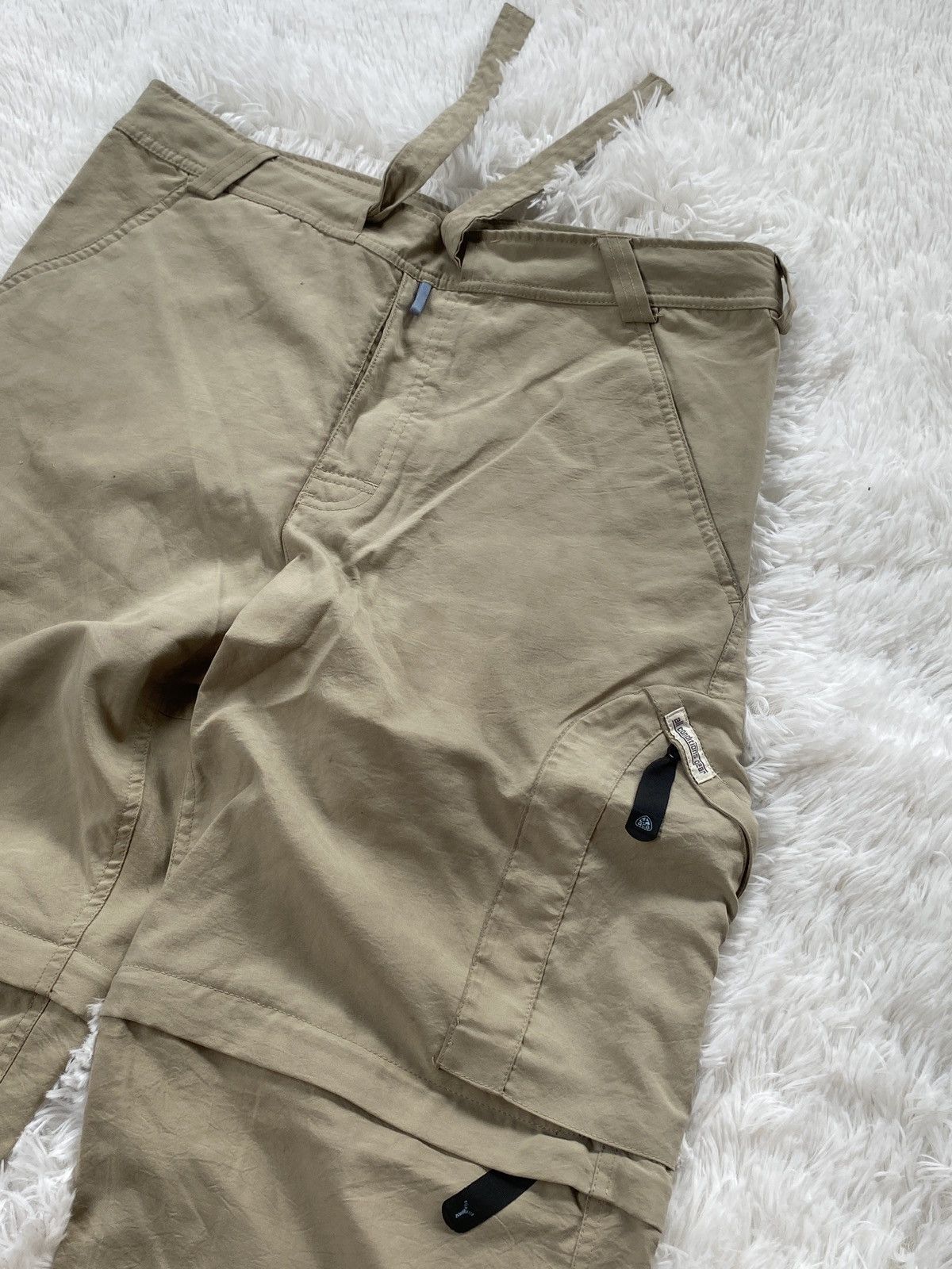 Vintage 💥RARE💥Nike ACG Cargo Transformers Pants/Short Vintage Size US 35 - 6 Thumbnail