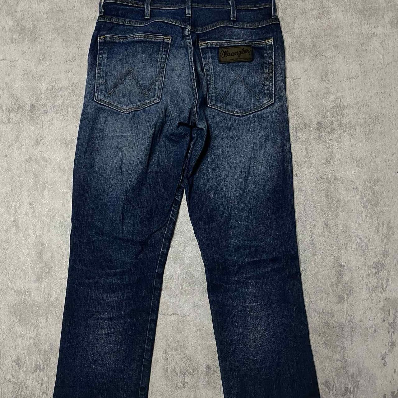 Wrangler Wrangler dark wash straight leg jeans #western Size 30" / US 8 / IT 44 - 1 Thumbnail