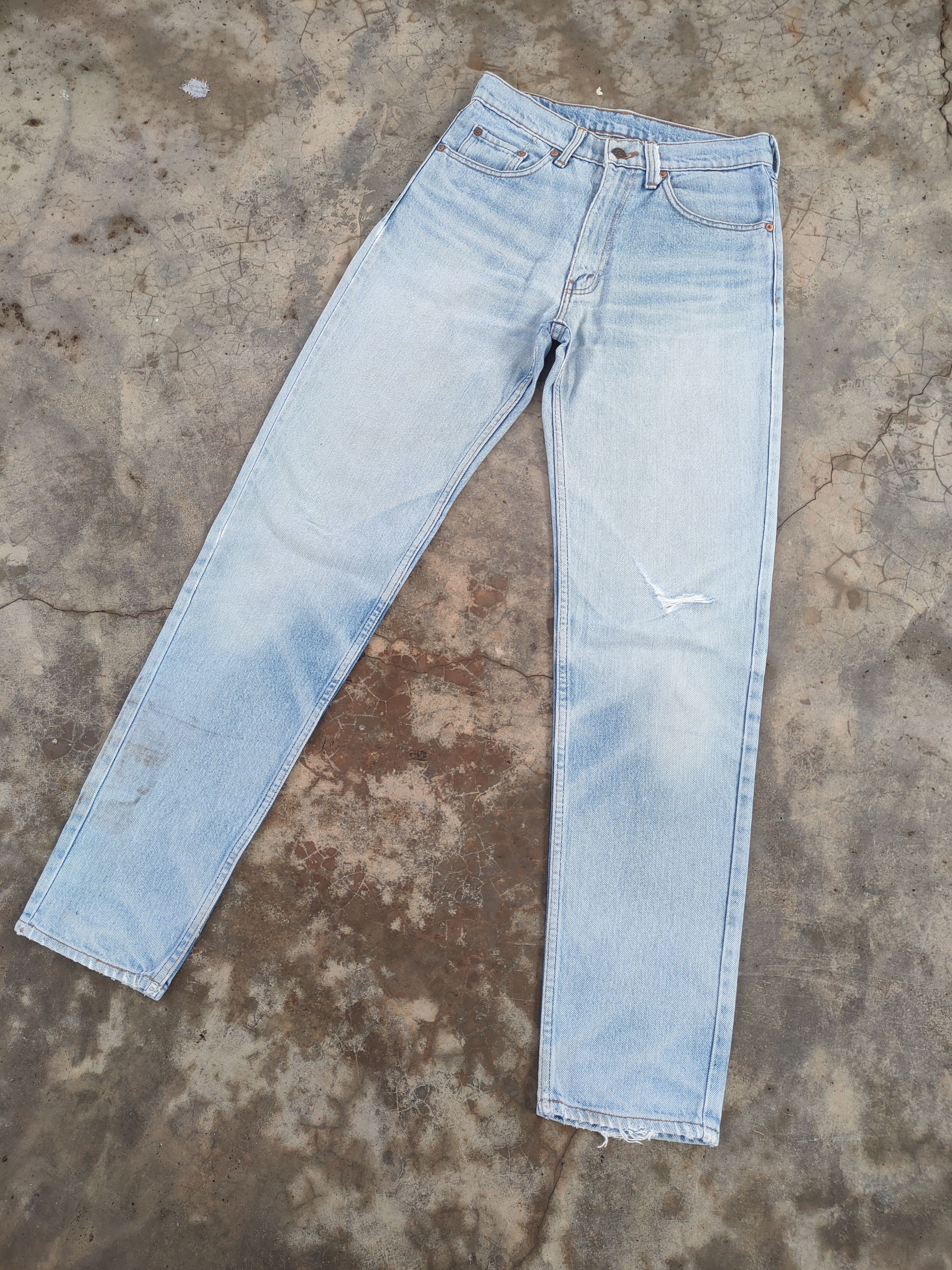 Levi's Vintage Clothing W29 vtg Levi's light Blue denim jeans pants Size US 29 - 1 Thumbnail