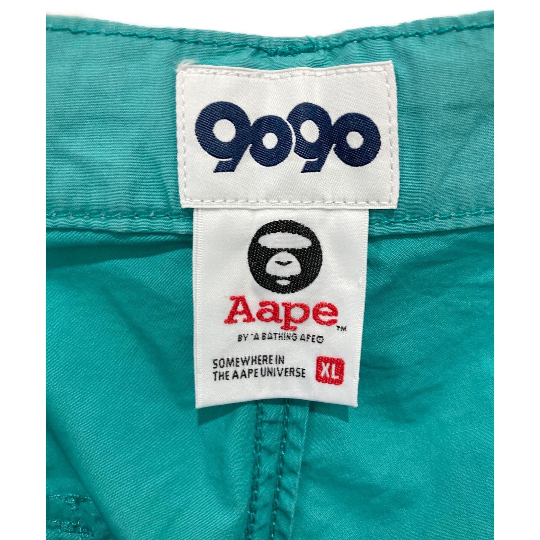 Bape 9090 x A BATHING APE Cropped Pants NN1284 Green Size XL Size US 34 / EU 50 - 3 Thumbnail