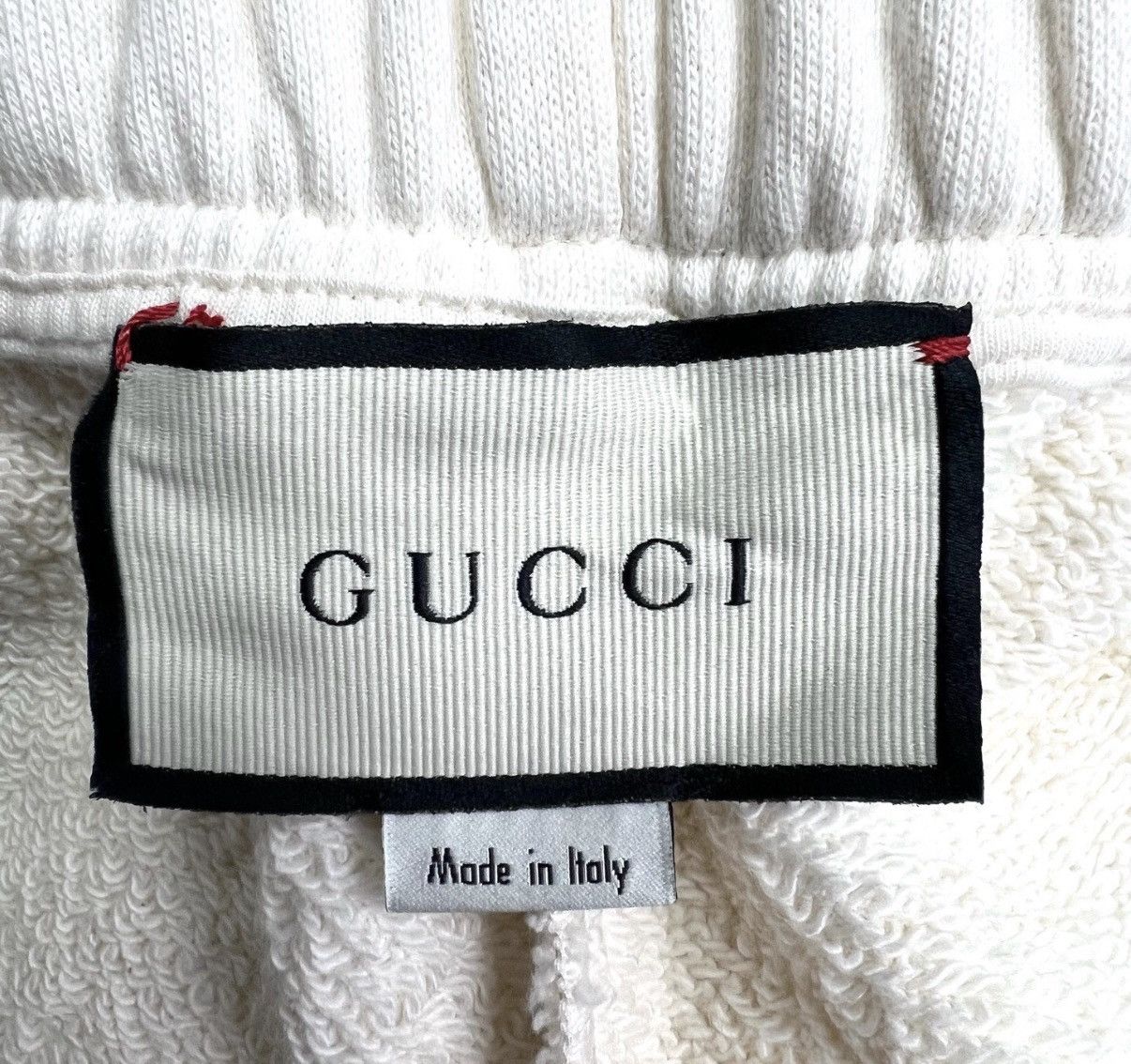 Gucci Gucci Off White Double G Sequin Apple Logo Cropped Pants K12 Size 27" / US 4 / IT 40 - 7 Thumbnail