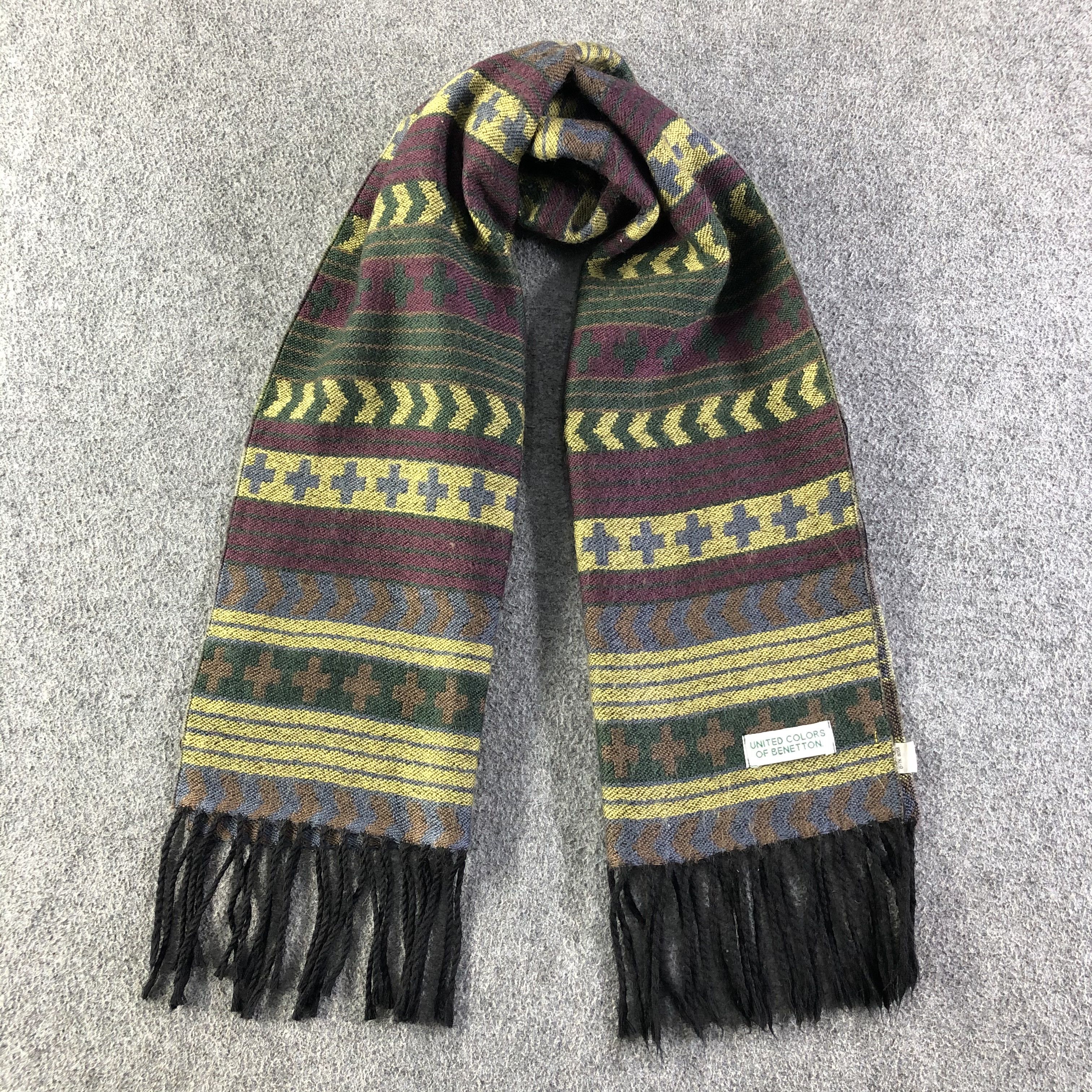 United Colors Of Benetton United Colors Of Benetton Scarf / Muffler / Neckwear Size ONE SIZE - 1 Thumbnail