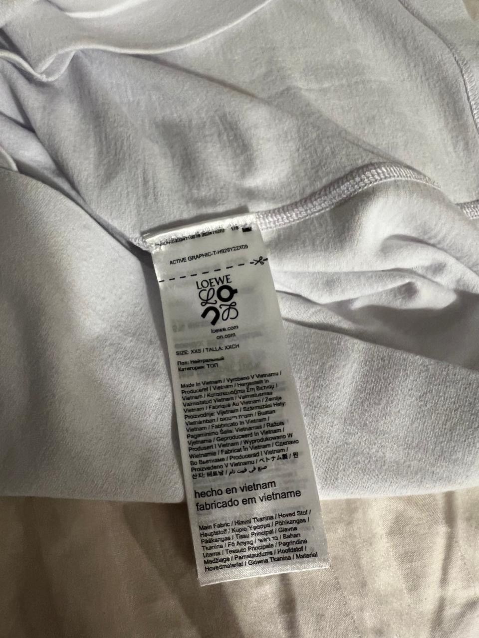 Loewe × On Loewe x On active t shirt Size US XXS / EU 40 - 6 Thumbnail