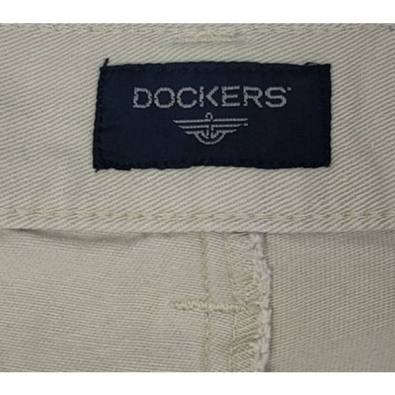 Dockers Dockers Mens 42 X 32 Cotton Pleated Front Hemmed Dress Pants Size US 42 / EU 58 - 4 Thumbnail