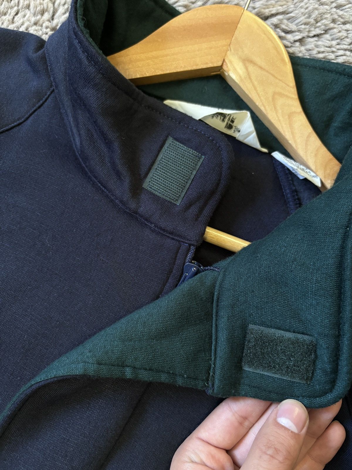 Christian Dior Monsieur × Vintage Christian Dior Monsieur Vintage Blue zip sweater Size US M / EU 48-50 / 2 - 5 Thumbnail